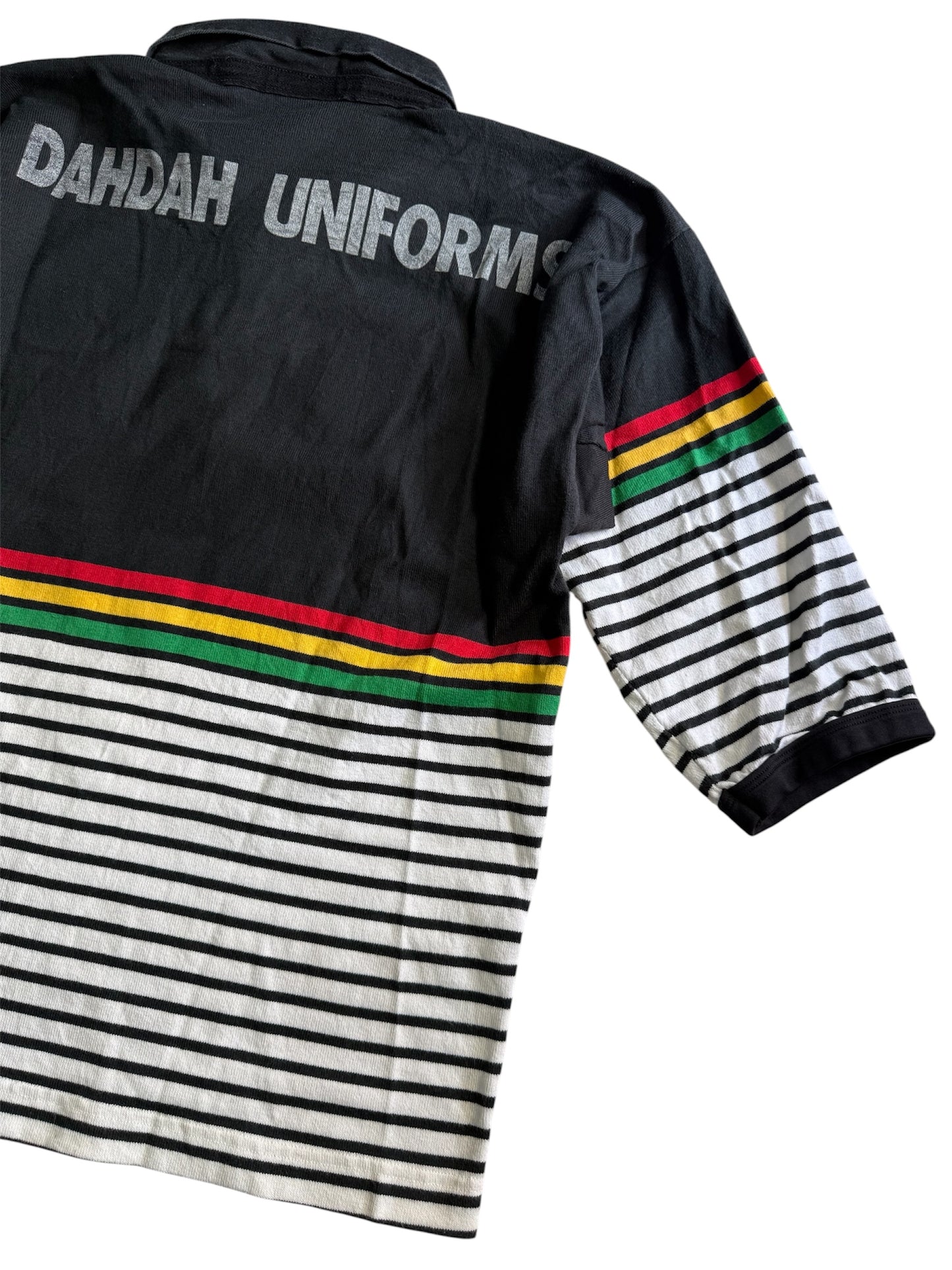 Vintage Penrith Panthers Rugby Jersey Dahdah Uniforms NSW RL Striped