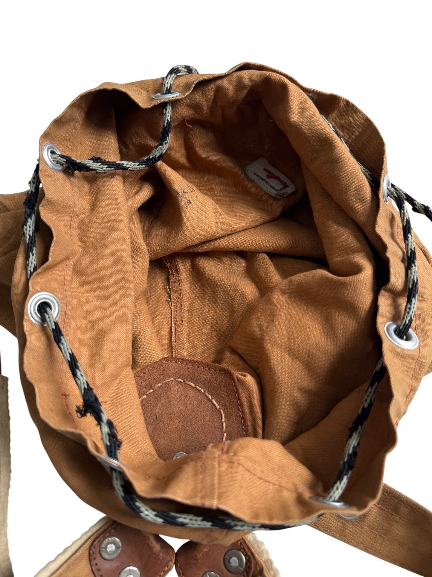 Vintage Kamosika Rucksack Drawstring Bag