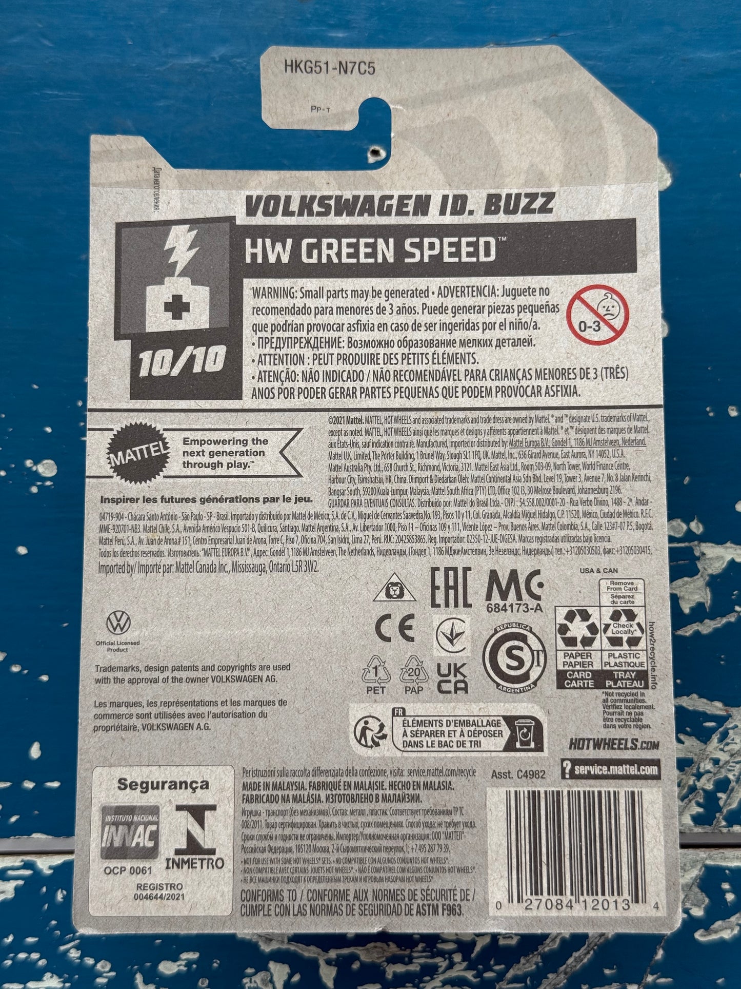 Hot Wheels Volkswagen ID. Buzz