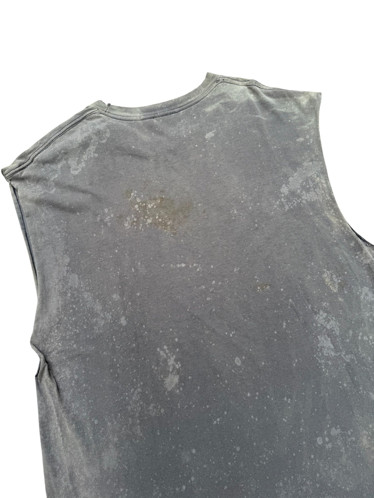 Vintage Serial Killer “Driven” Parody Taxi Driver Distressed Cut-Off Tee 90s Streetwear