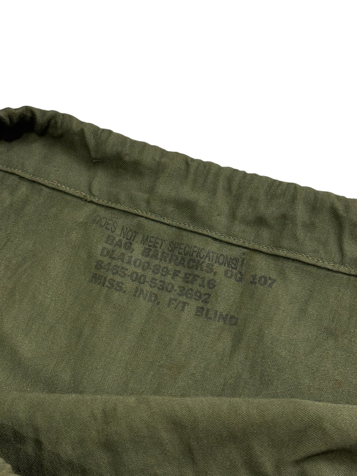 Vintage 1984 US Military OG-107 Barracks Bag Large Laundry Sack