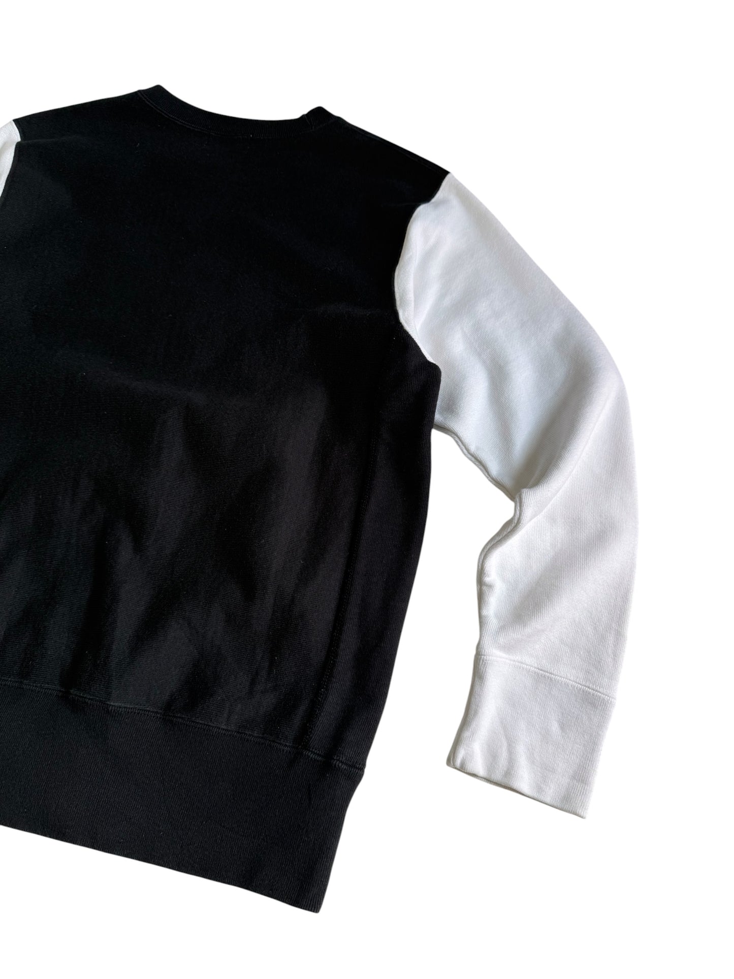 And A U.S. Navy Sweatshirt Heavy Cotton Crewneck Black White Military Style Pullover