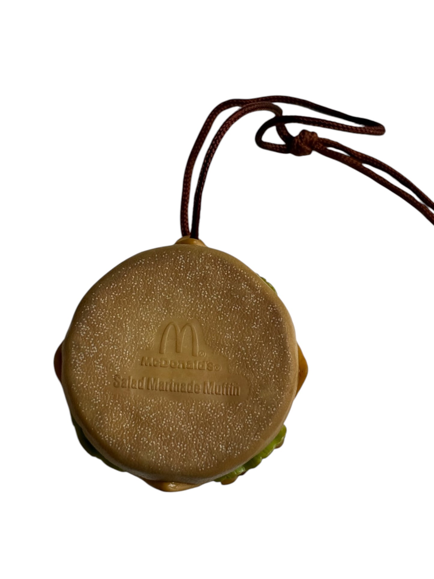 Vintage McDonalds Salad Marinated Muffin Hamburger Food Strap Charm Japan