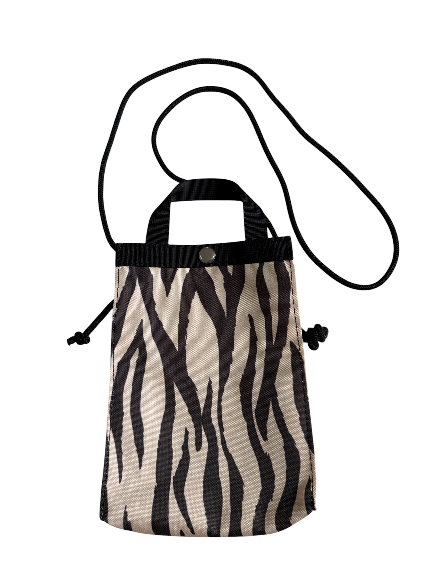 Drifter U.S.A Zebra Pattern Mini Shoulder Pouch Crossbody Bag