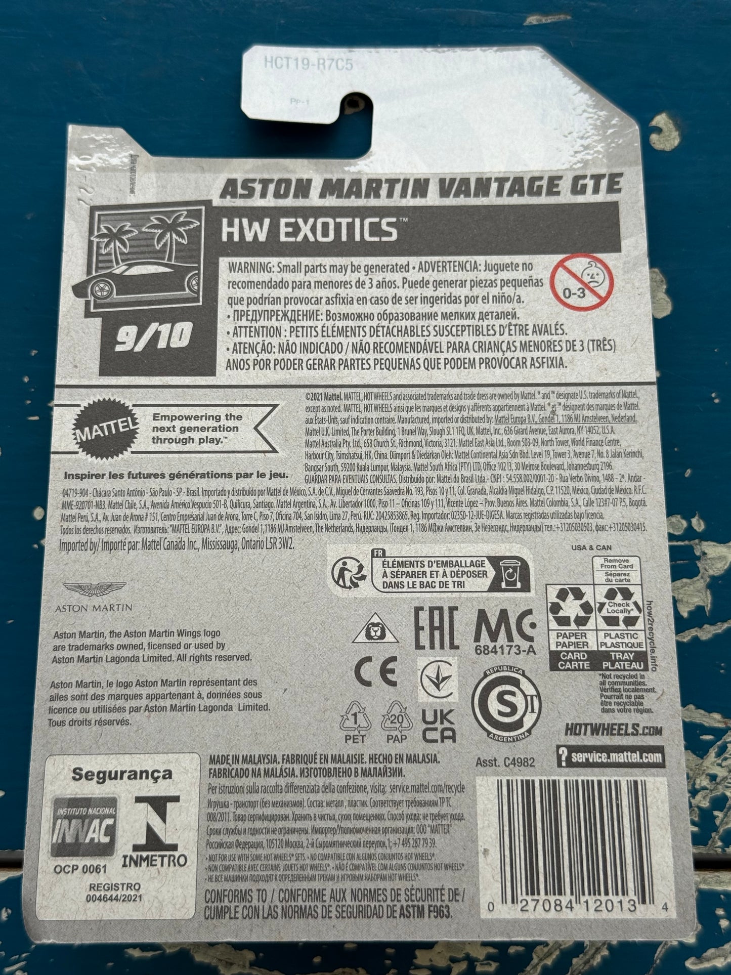 Hot Wheels Aston Martin Vantage GTE