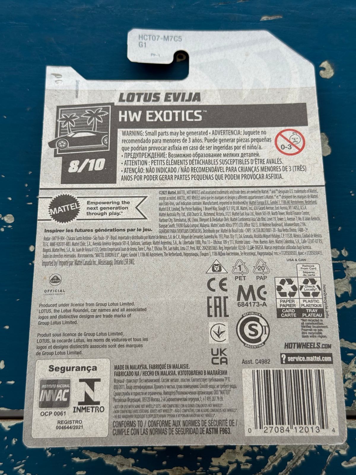 Hot Wheels Lotus Evija