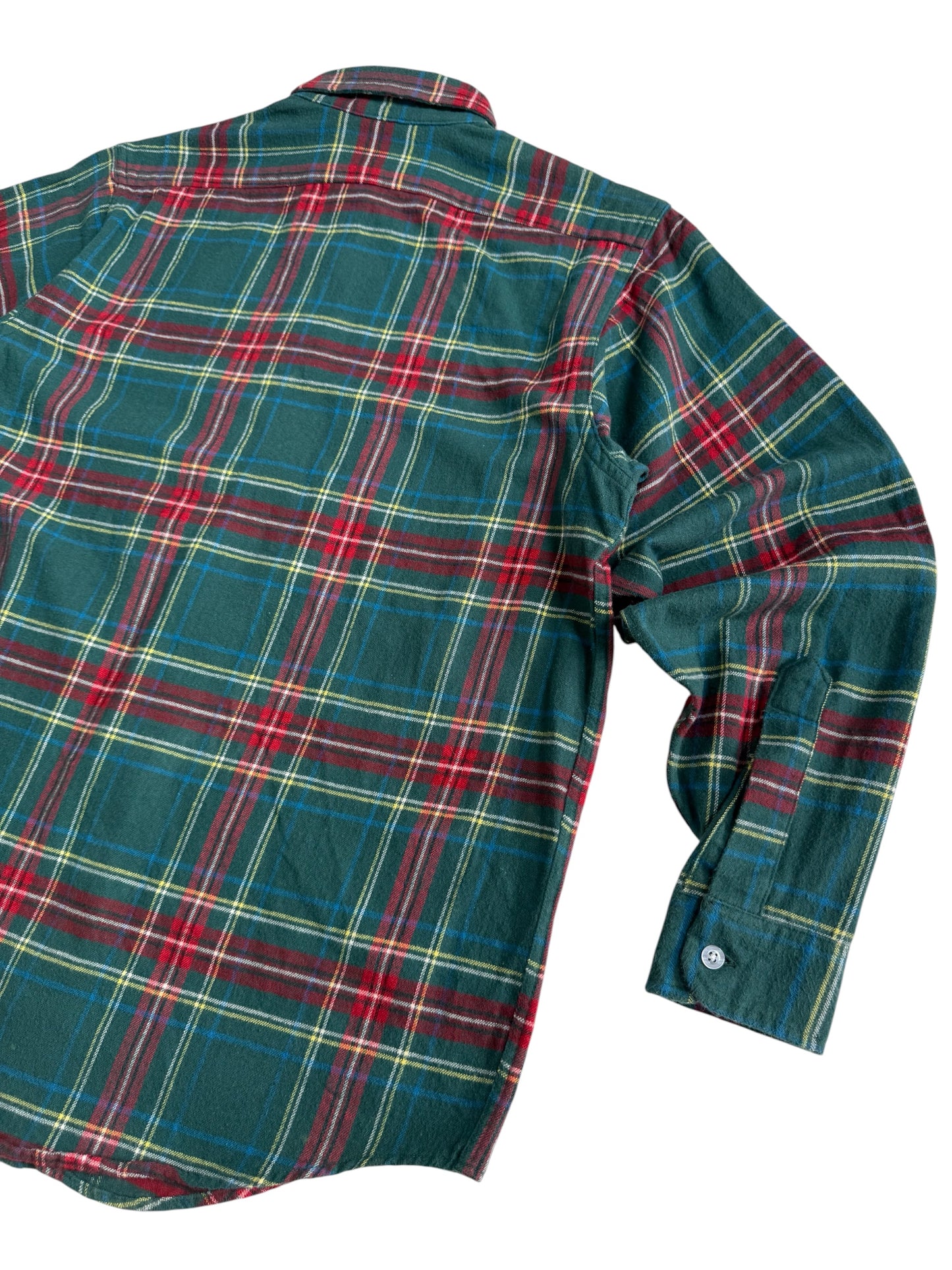 Vintage LL Bean Made in USA Plaid Flannel Shirt