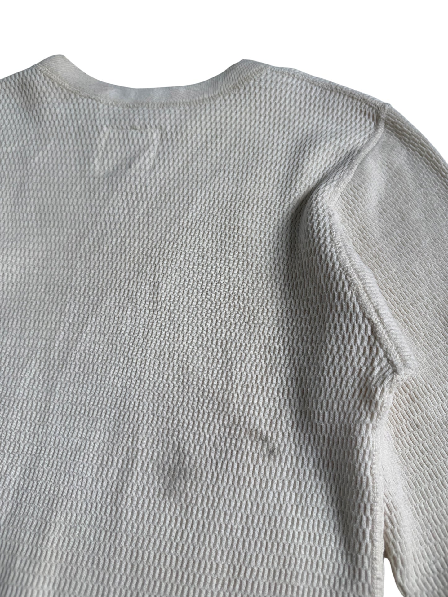 Vintage 1980s US Military Extreme Cold Weather Waffle Thermal Shirt