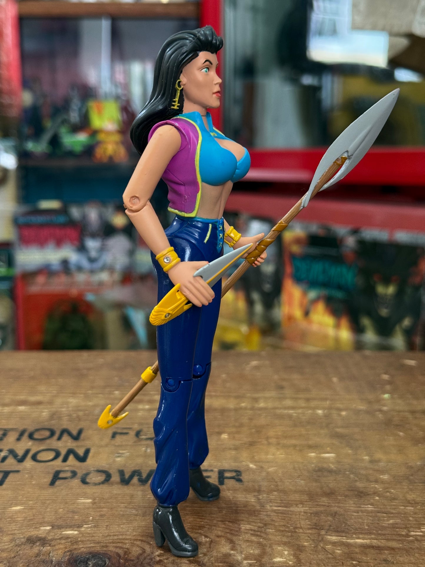 Vintage 1997 Pandora Bolt Toys Action Figure