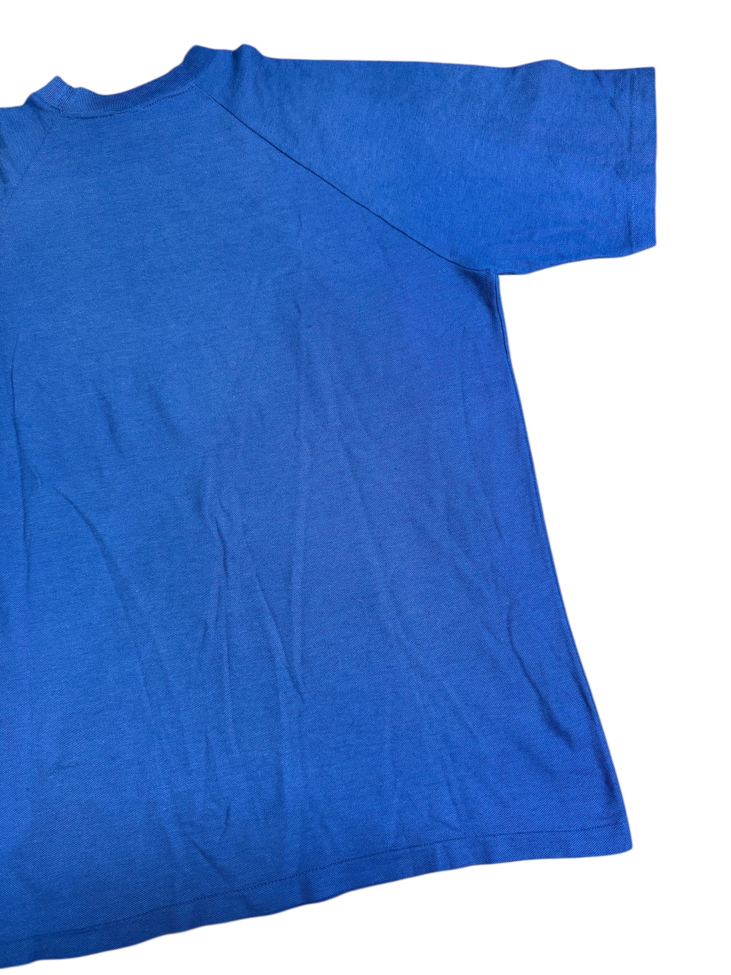 Vintage 1970s Champion Blue Bar Raglan Tshirt Rochester Canoe Club