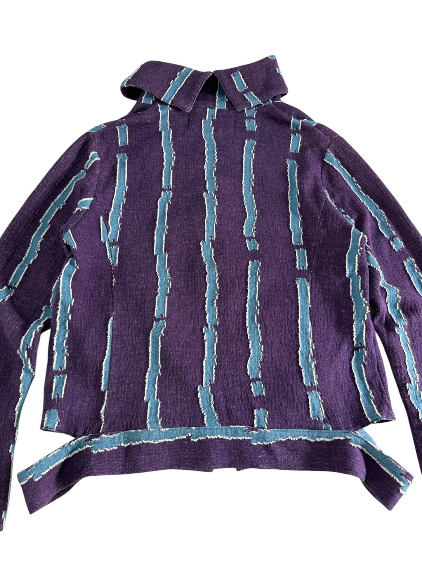 Keiko Kishi by Nosh Abstract Pattern Zip Jacket Made in Japan