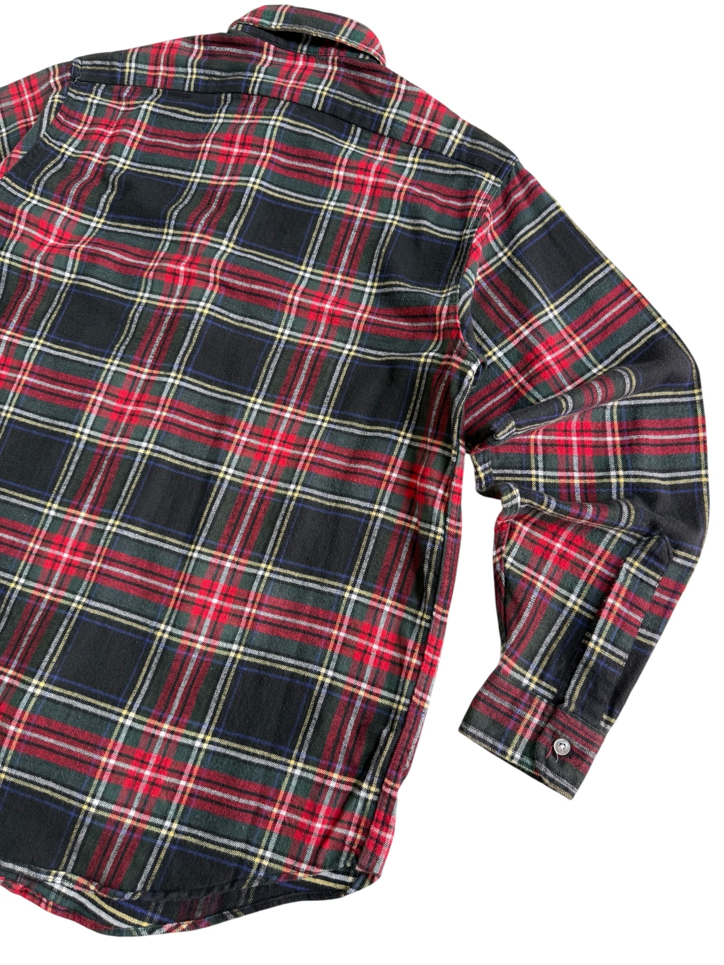 Vintage LL Bean Made in USA Plaid Flannel Shirt