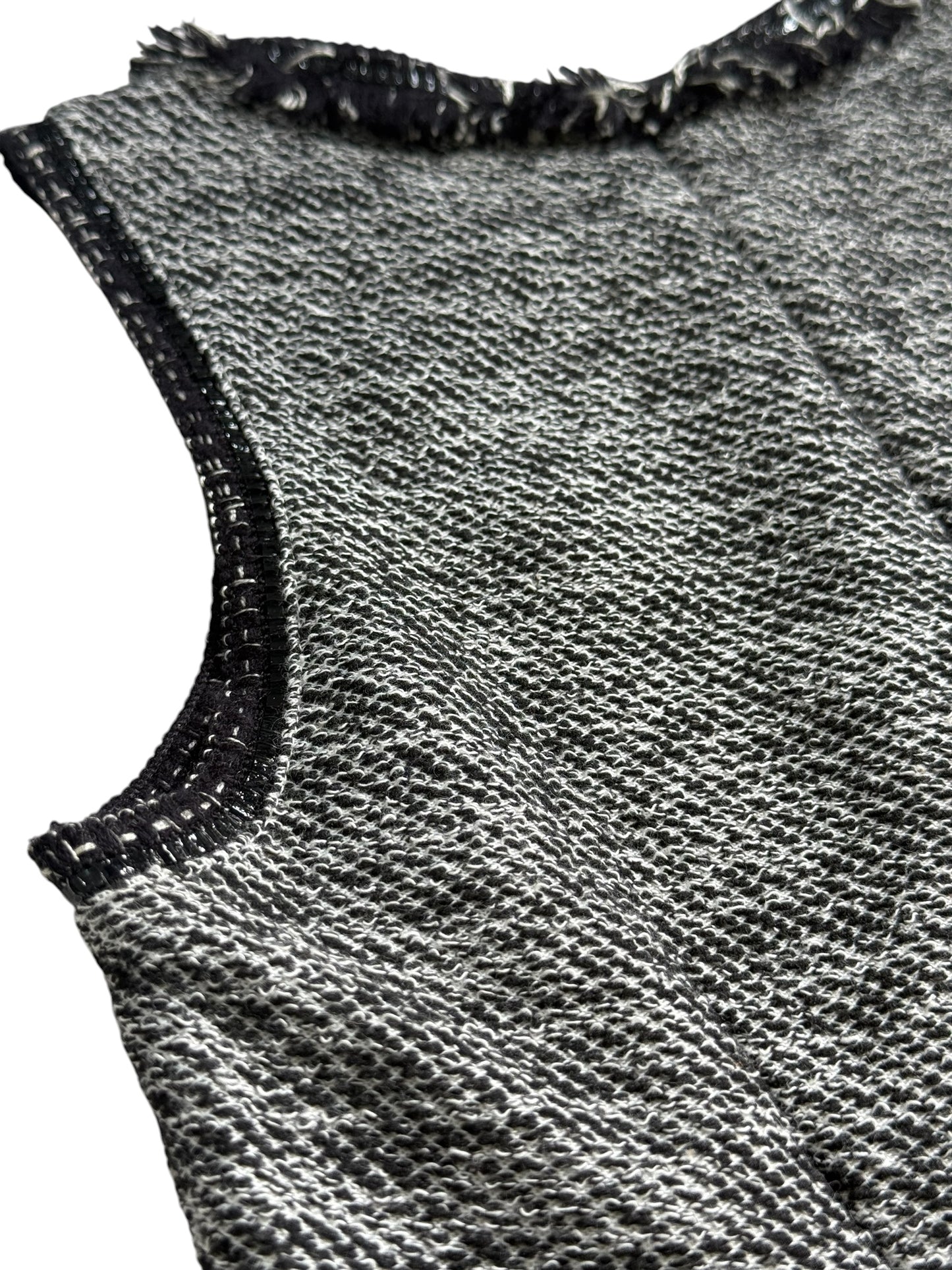 Max&Co Max Mara Black White Textured Knit Dress