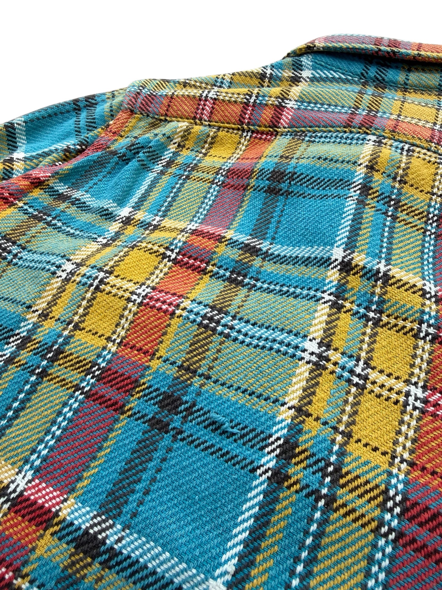 Vintage 1970s Five Brother Union Made Flannel Shirt