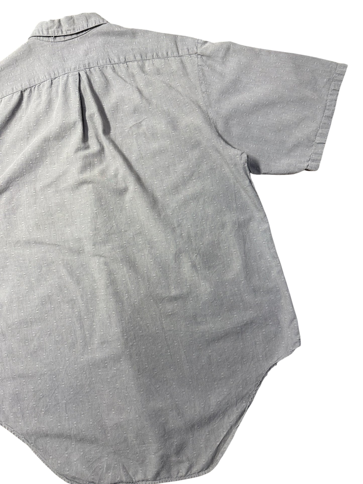 Vintage 1980s–90s BON HOMME USA Made Cotton Utility Shirt