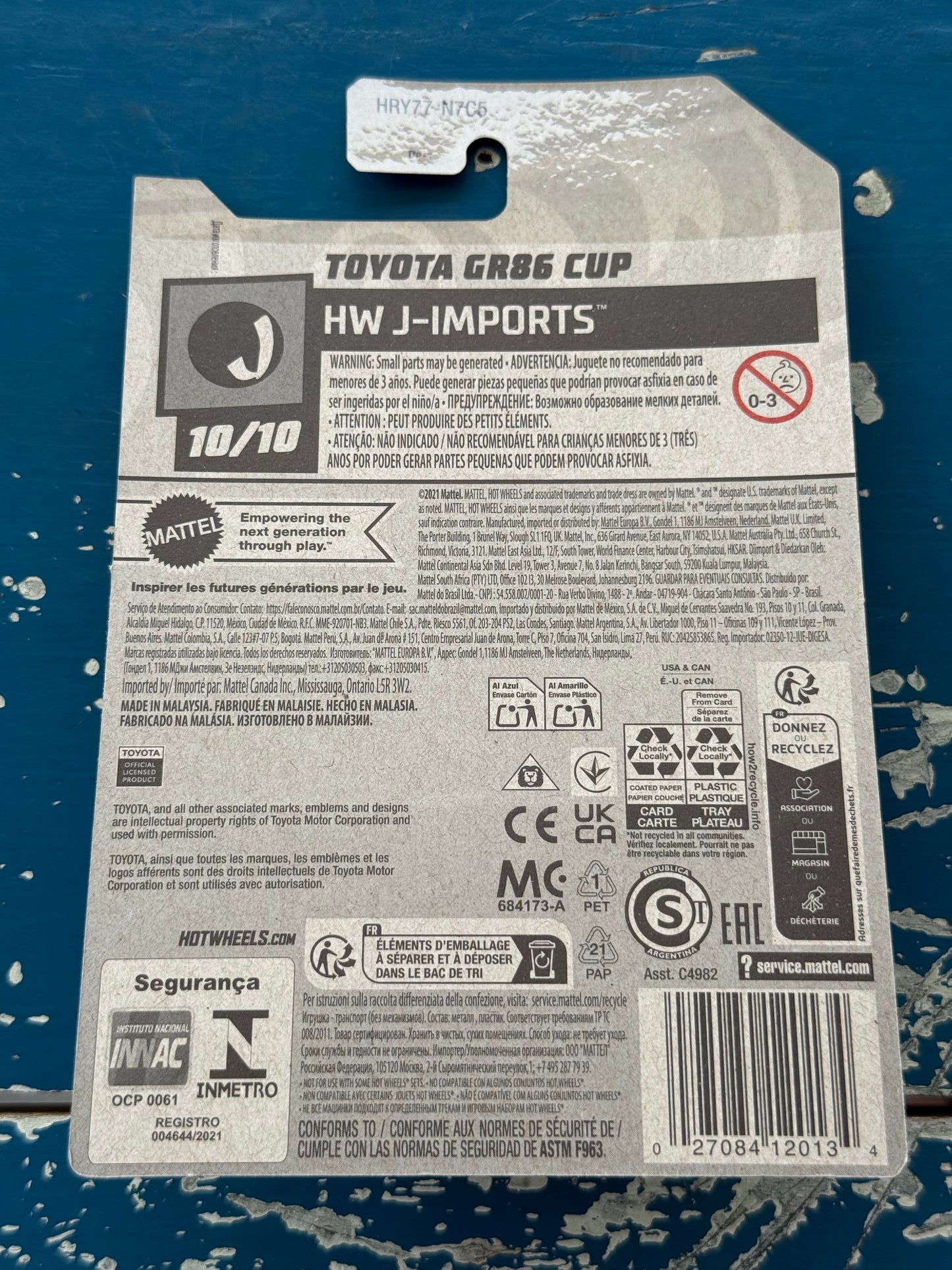Hot Wheels Toyota GR86 Cup