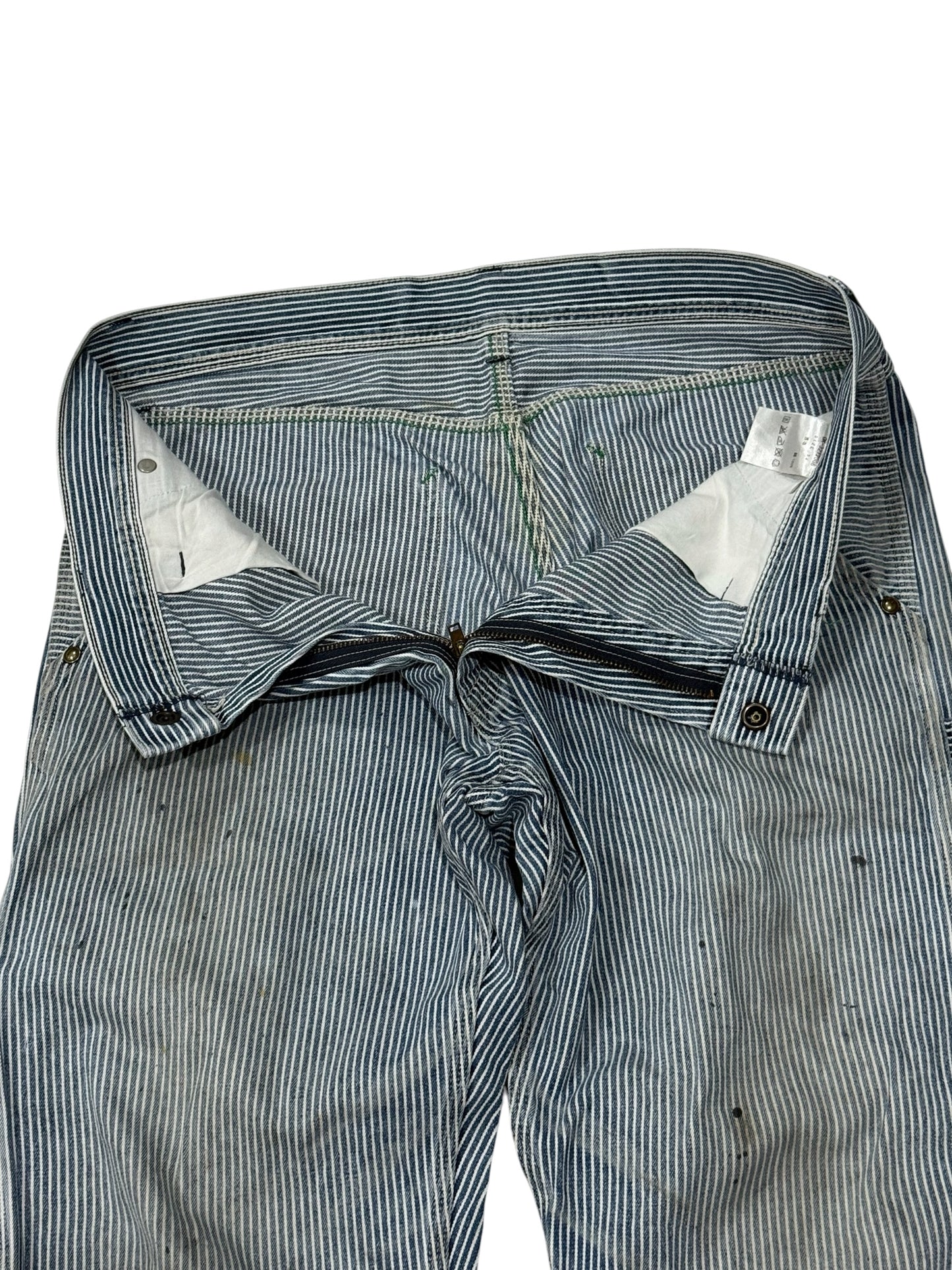 OshKosh Classic Hickory Stripe Carpenter Work Pants