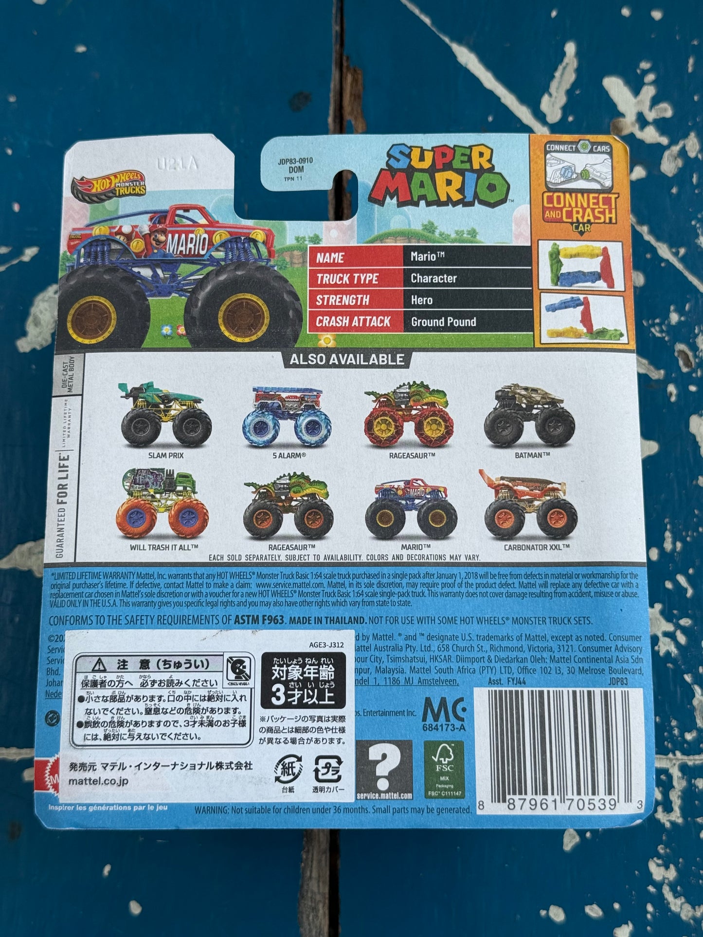 Hot Wheels Monster Trucks Super Mario