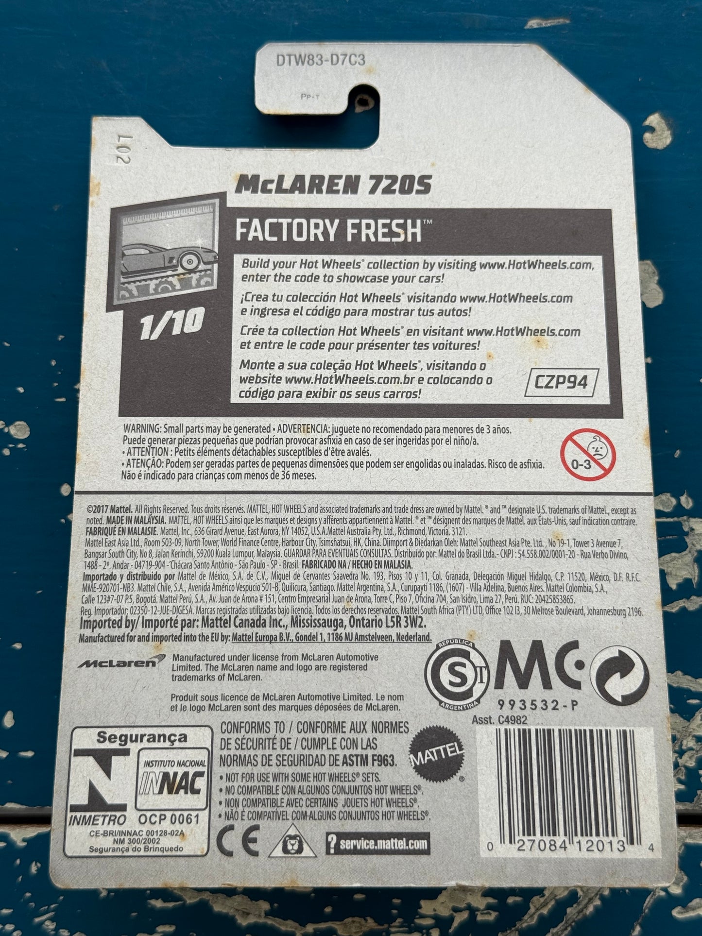 Hot Wheels McLaren 720S