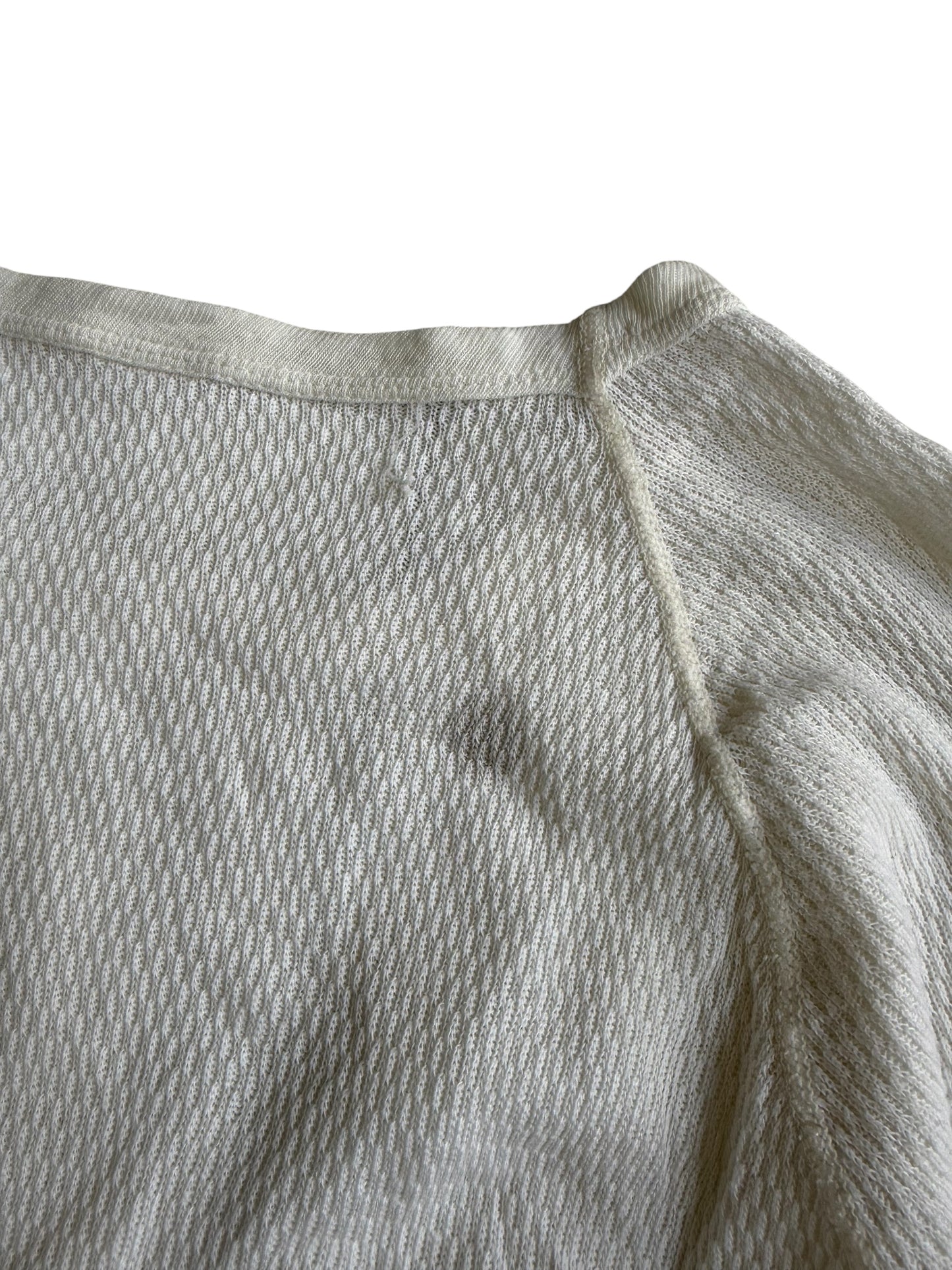 Vintage 70s-80s Sears Longsleeve Thermal Top