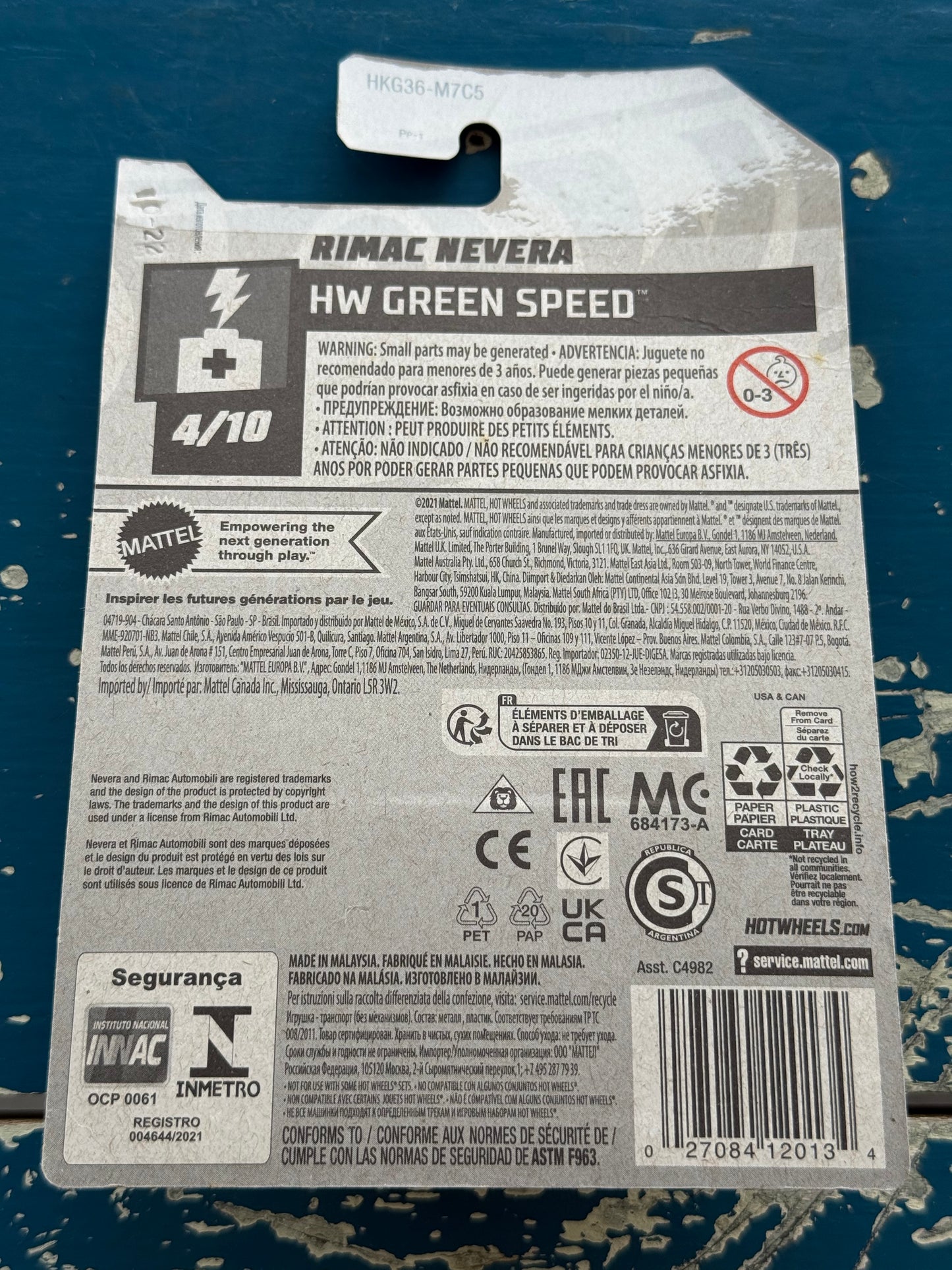 Hot Wheels Rimac Nevera