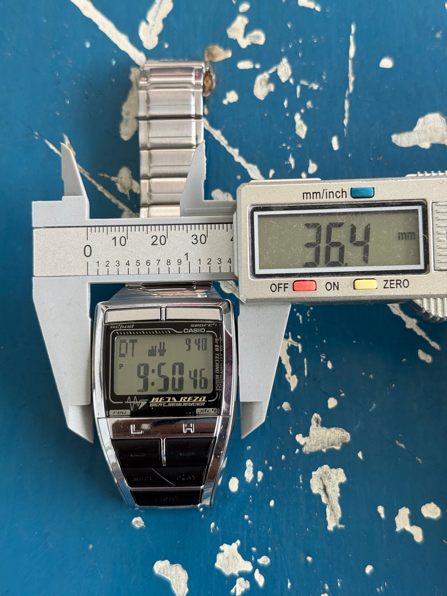 Vintage Casio Meta Reza MT-211 Beat Sequencer Digital Watch Japan