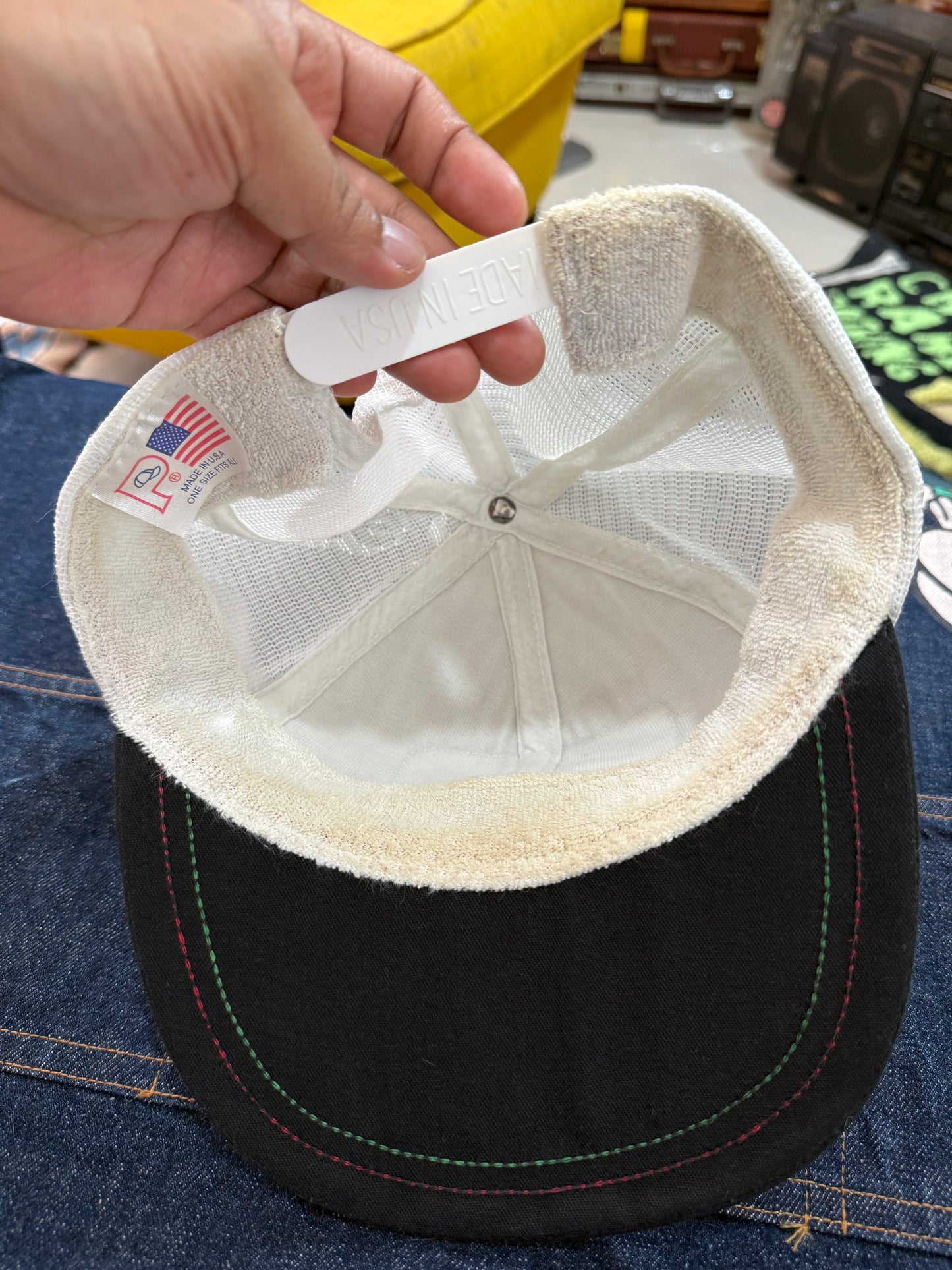 Vintage Knouse Foods Musselman’s Trucker Cap Made In Usa