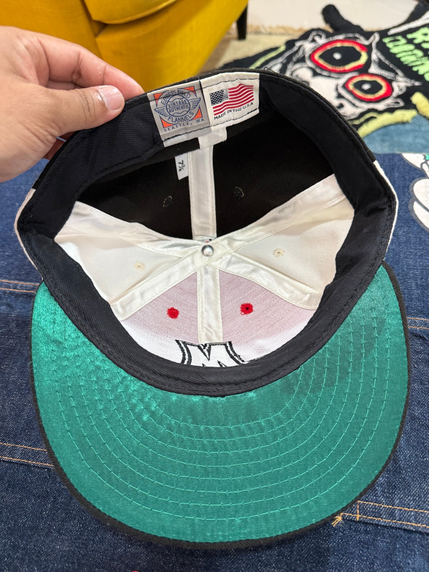 Vintage Ebbets Field Made In Usa Cap