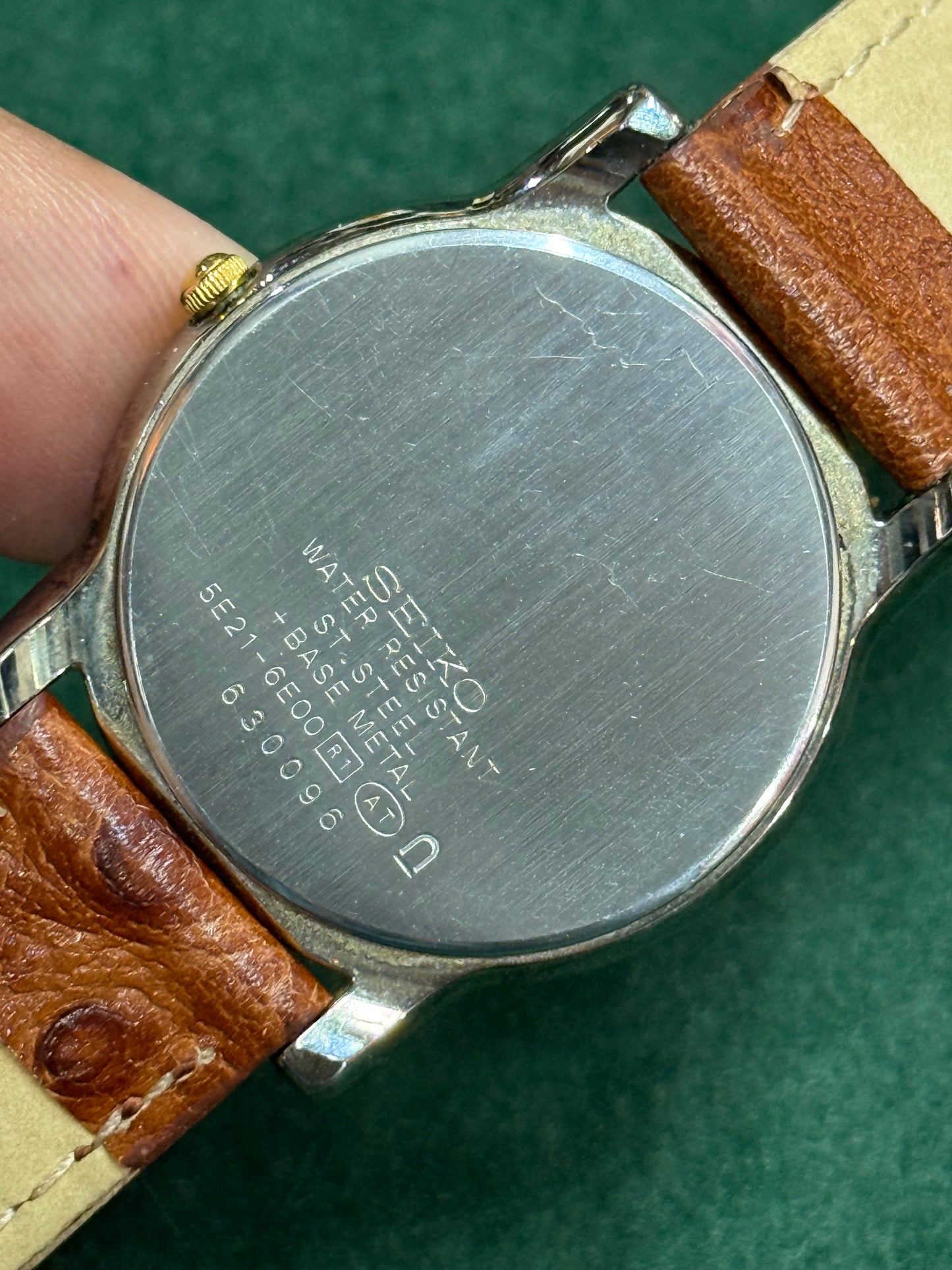 Vintage Seiko Lucent 5E21-6E00 – Rare 90s Japanese Quartz Watch