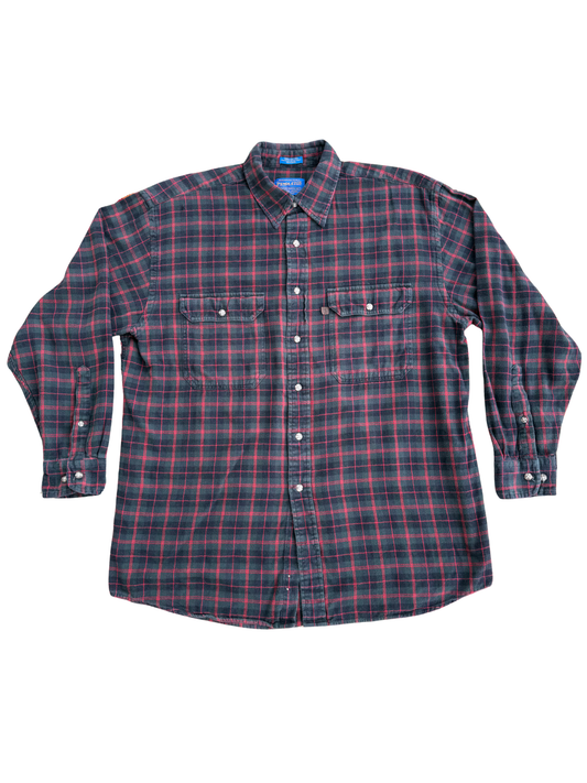 Vintage Pendleton Cotton Flannel Work Shirt