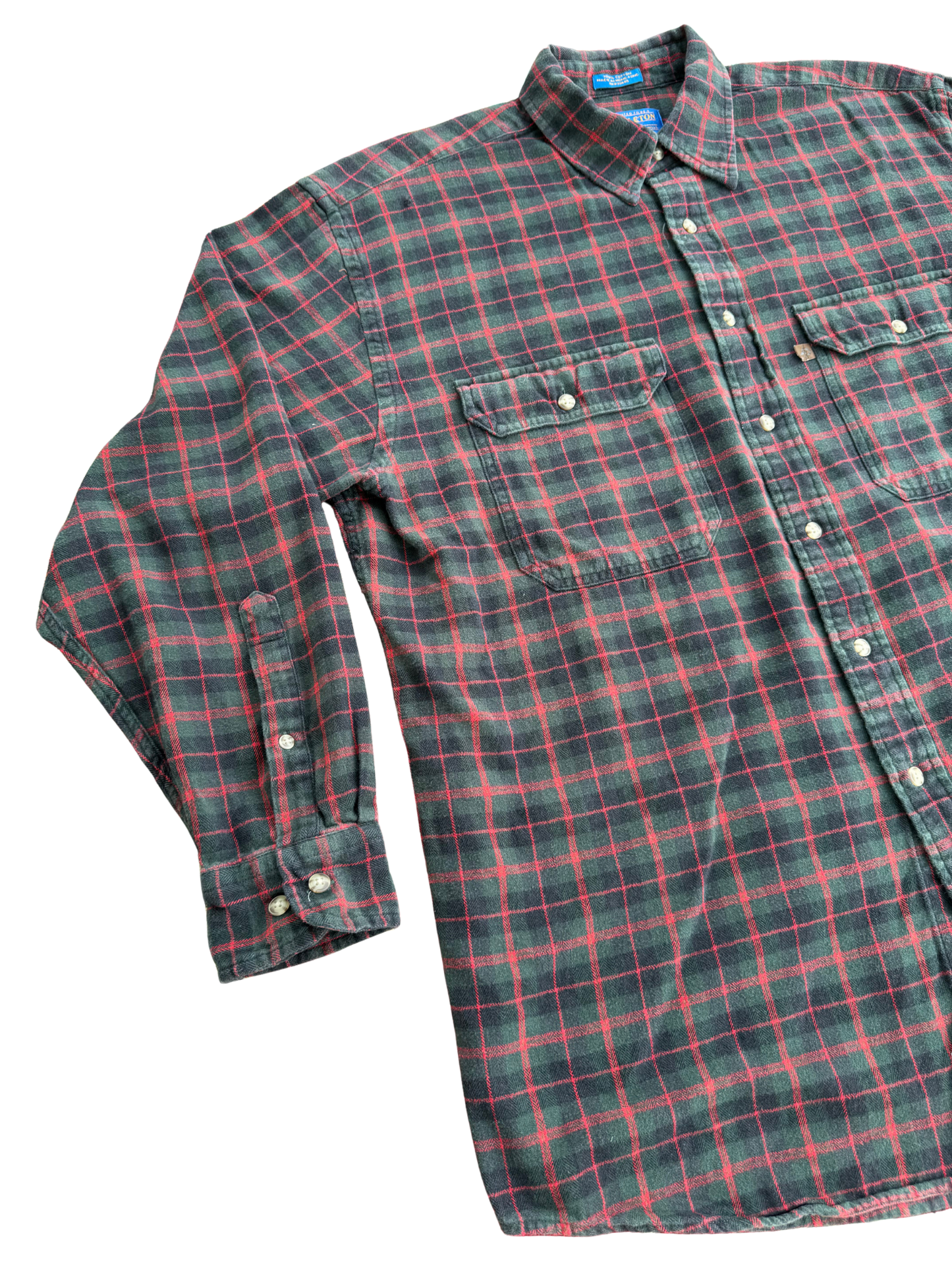 Vintage Pendleton Cotton Flannel Work Shirt