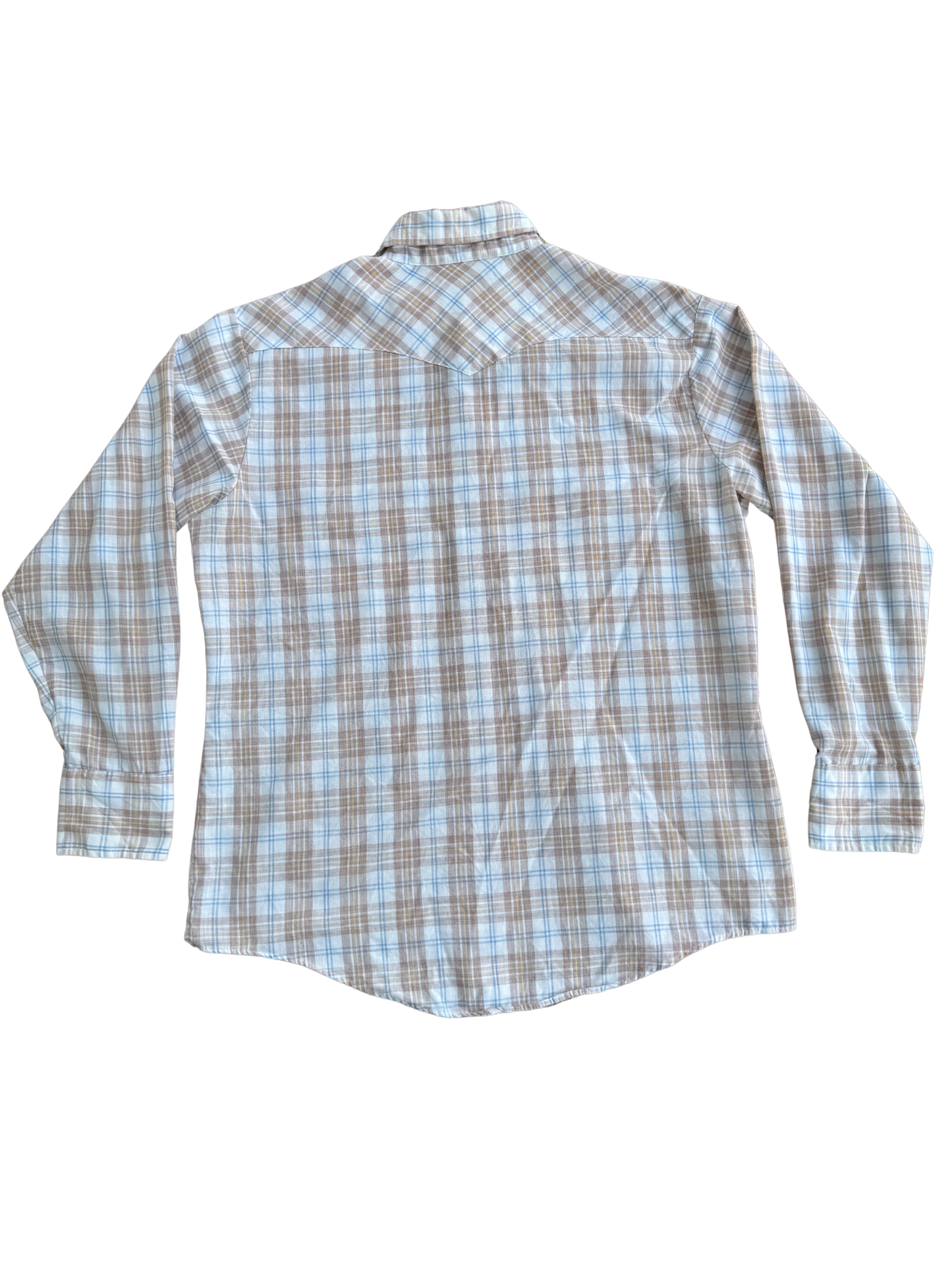 Vintage 1970s Stir-Ups Western Model Snap Shirt