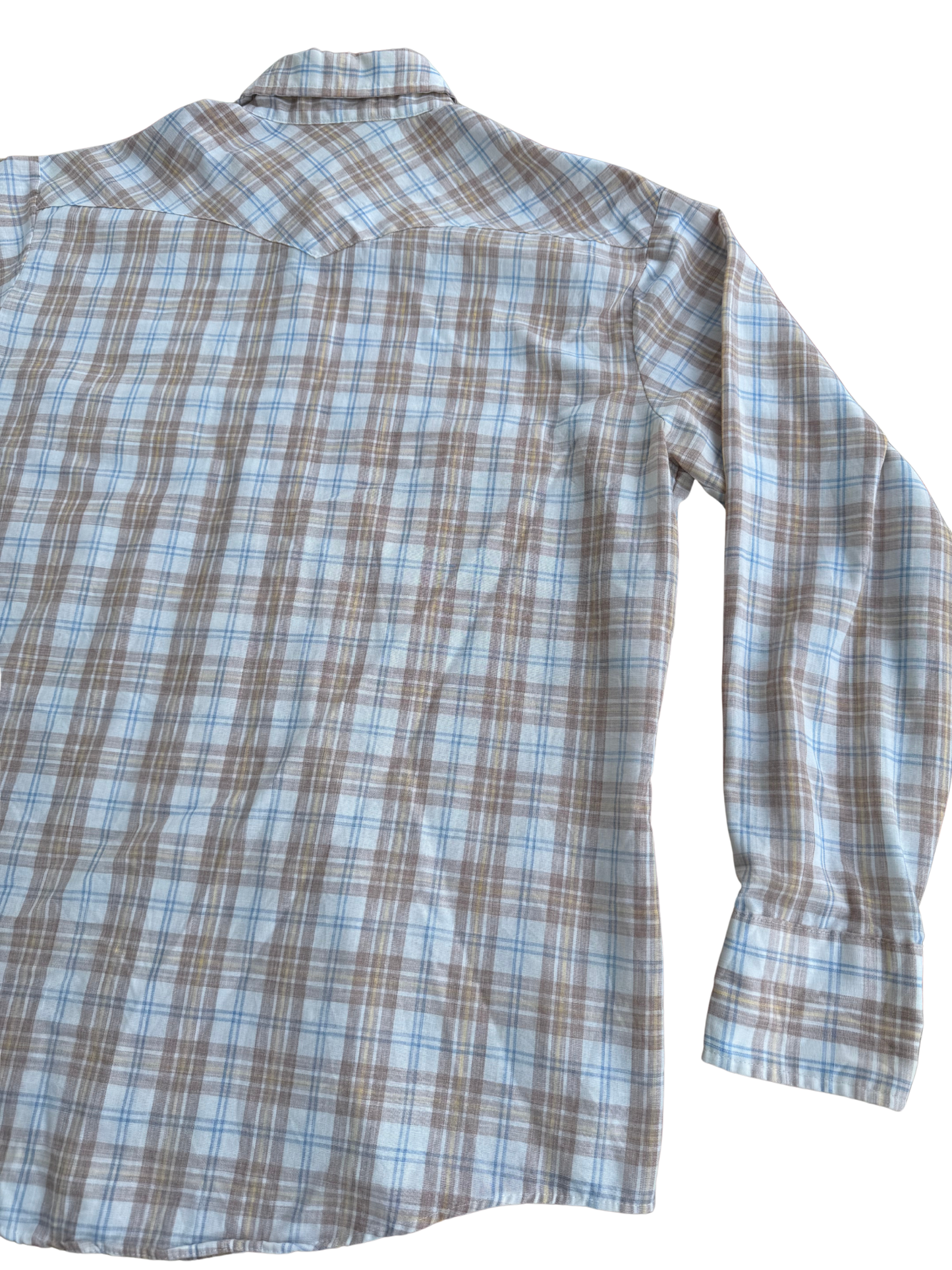 Vintage 1970s Stir-Ups Western Model Snap Shirt