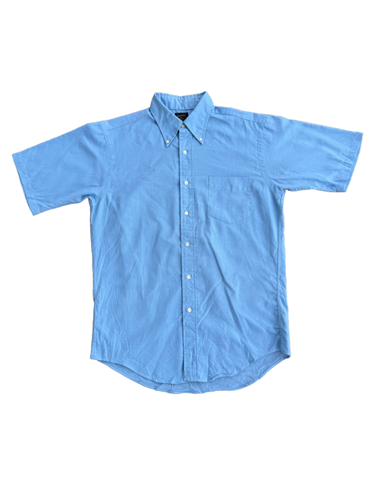 Vintage 1960s Towncraft “Penn-Prest” Short Sleeve Button-Down Shirt