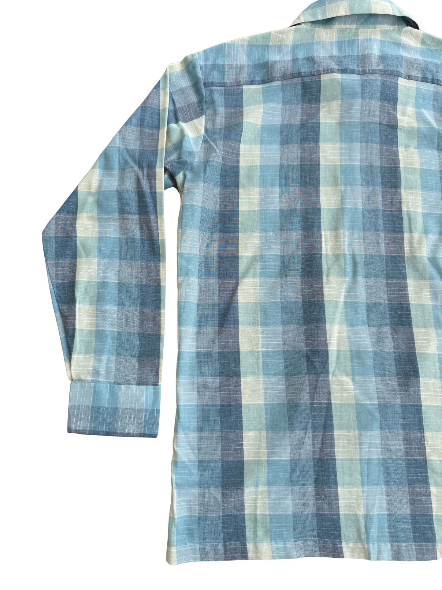 Vintage 1950s Manhattan Breeze-Weave Rayon Blend Shirt