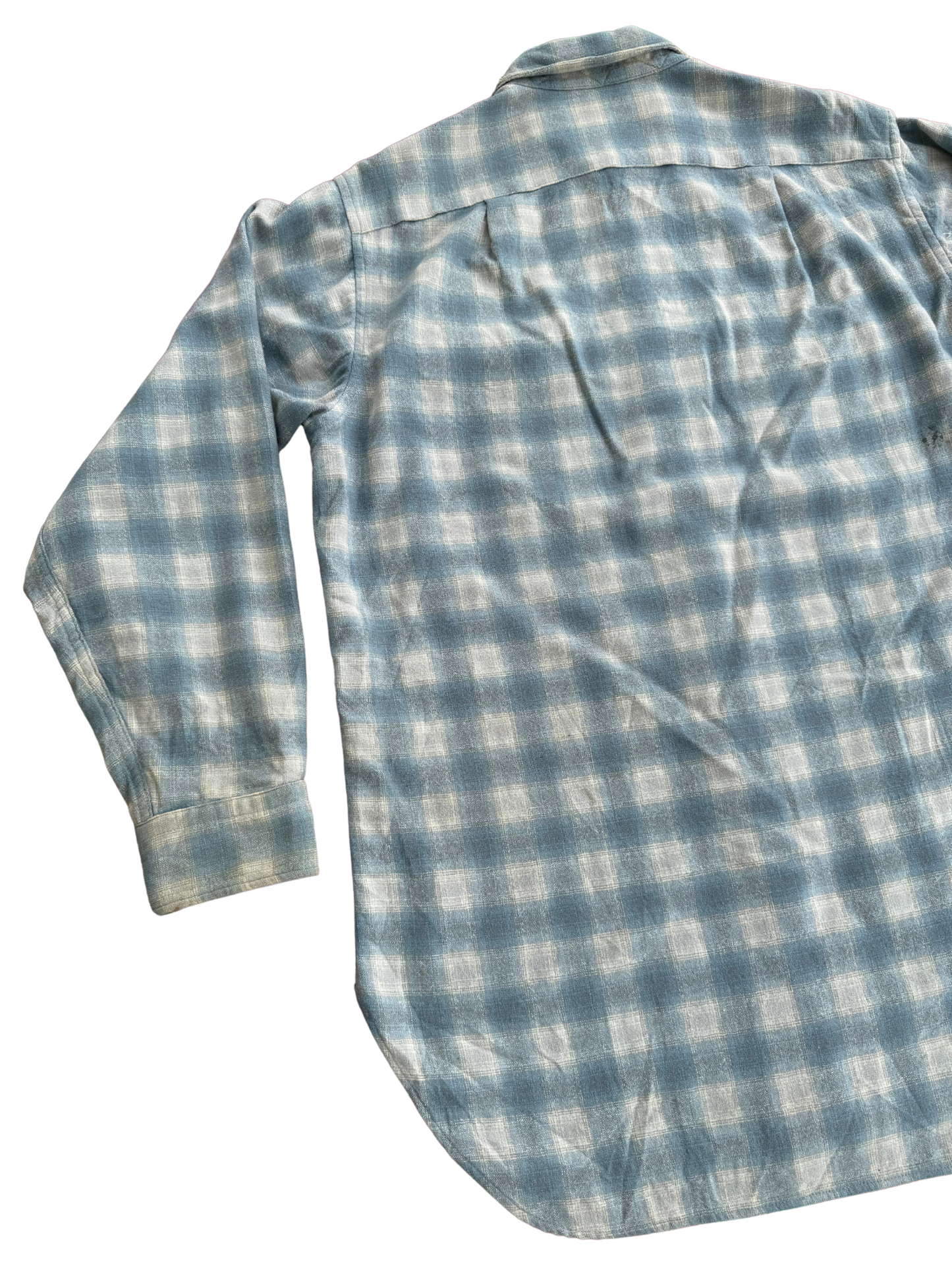 Vintage 1950s Pendleton x Ring & Brewer “Sky Check” Board Shirt