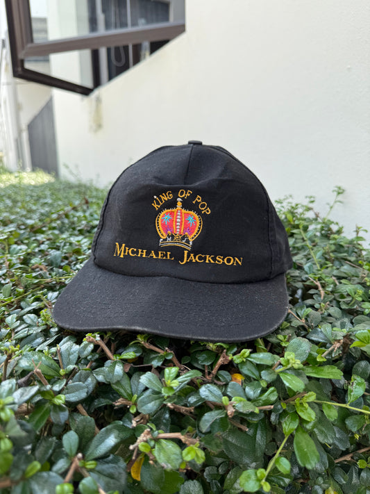 Vintage Michael Jackson “King of Pop” Crown Logo Cap Snapback