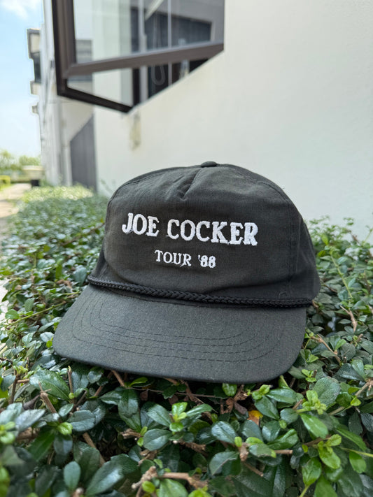 Vintage Joe Cocker “Tour ’88” Concert Promo Cap Snapback