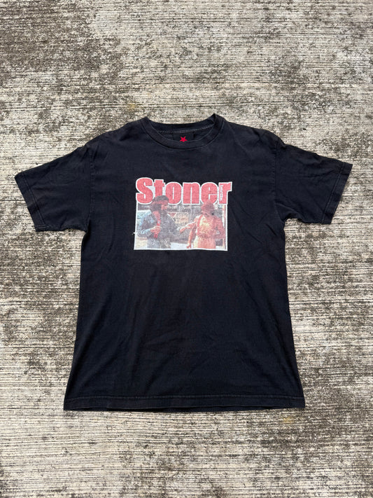 Vintage Serial Killer “Stoner” T-Shirt – Cheech & Chong Parody Graphic Tee – 2000s