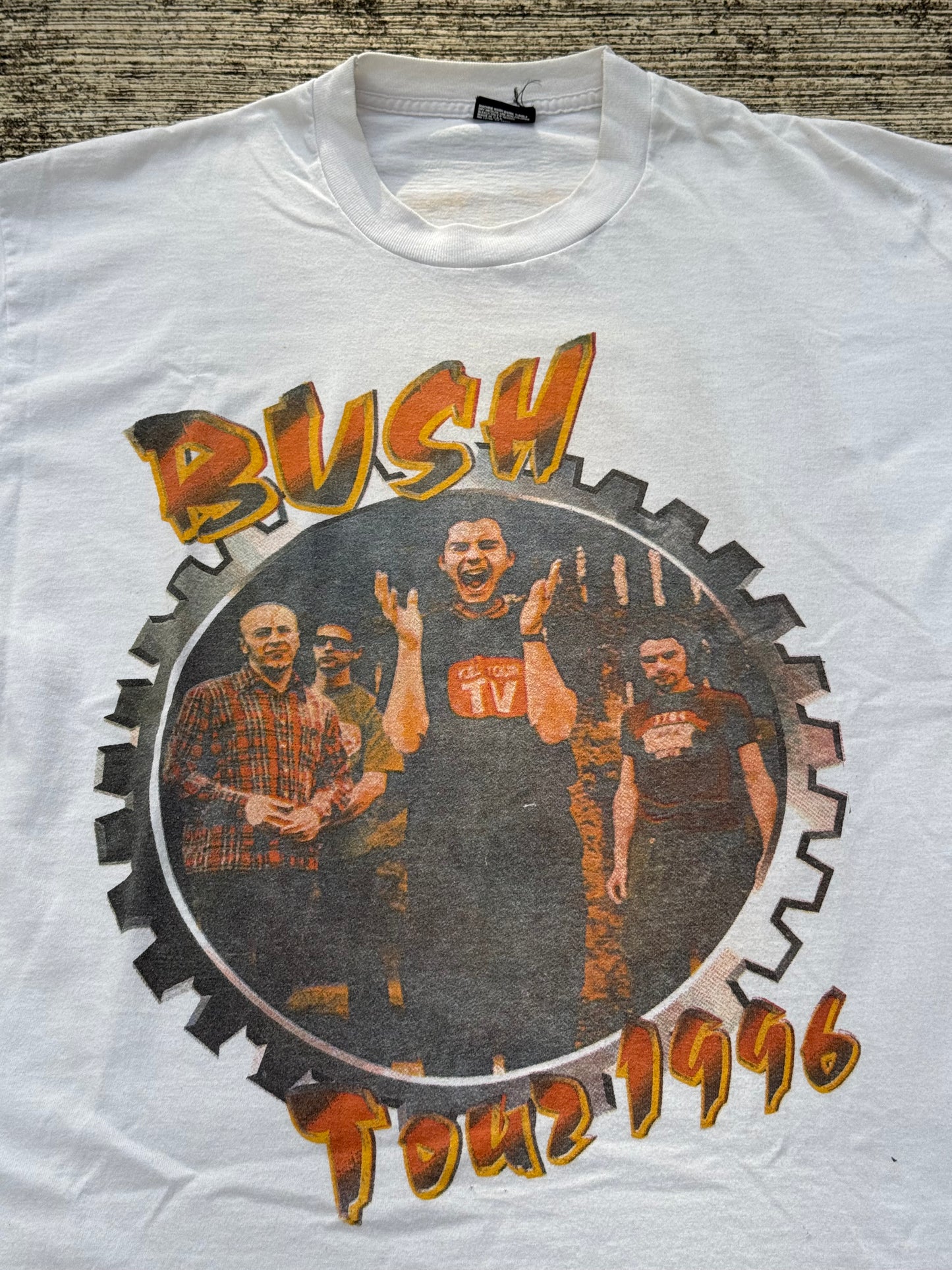 Vintage 1996 Bush “Little Things” Tour T-Shirt – Double Sided Rock Band Tee