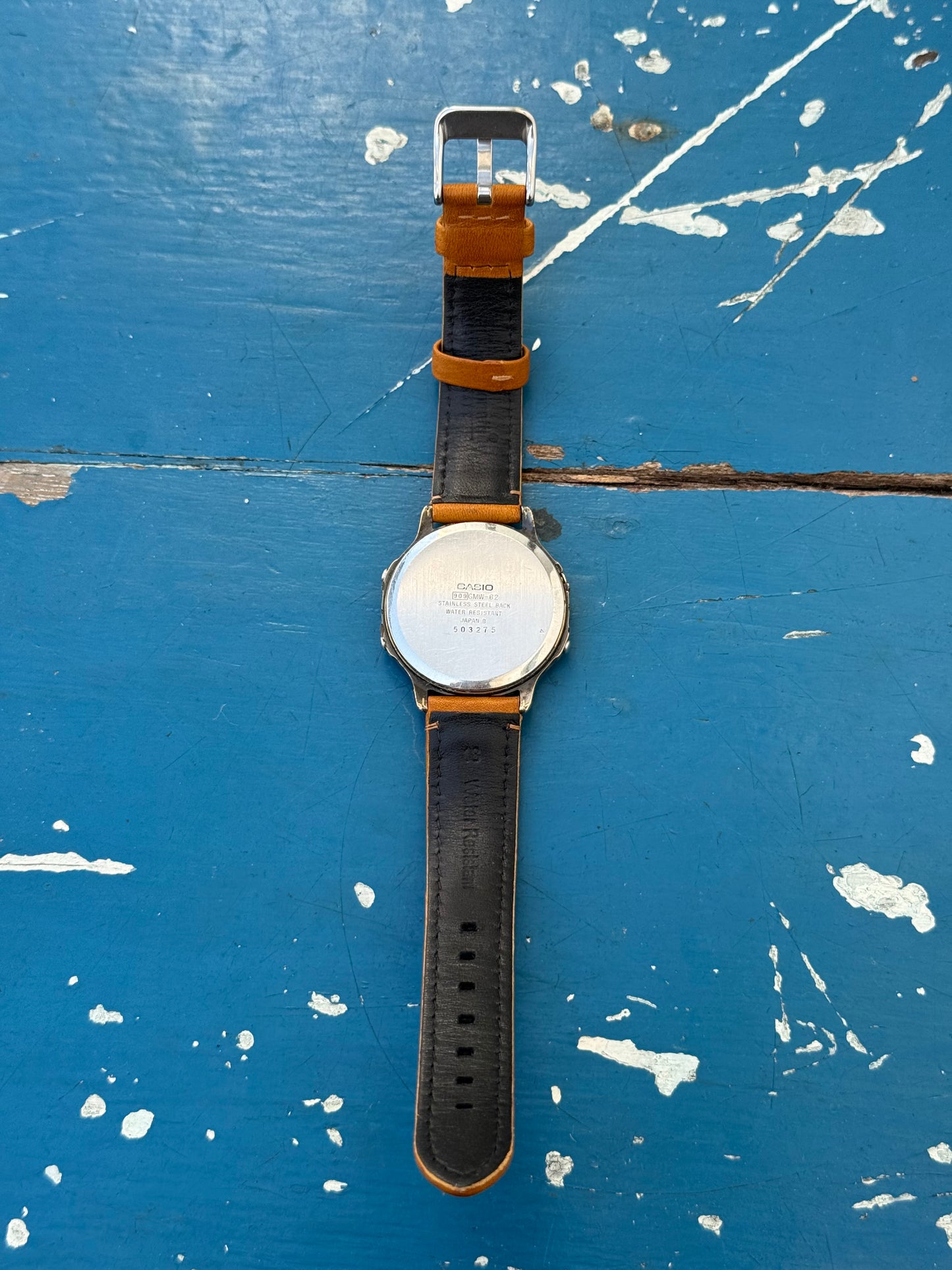Vintage 80s Casio Moon Graph GMW-62 Bronze Steampunk Very Rare