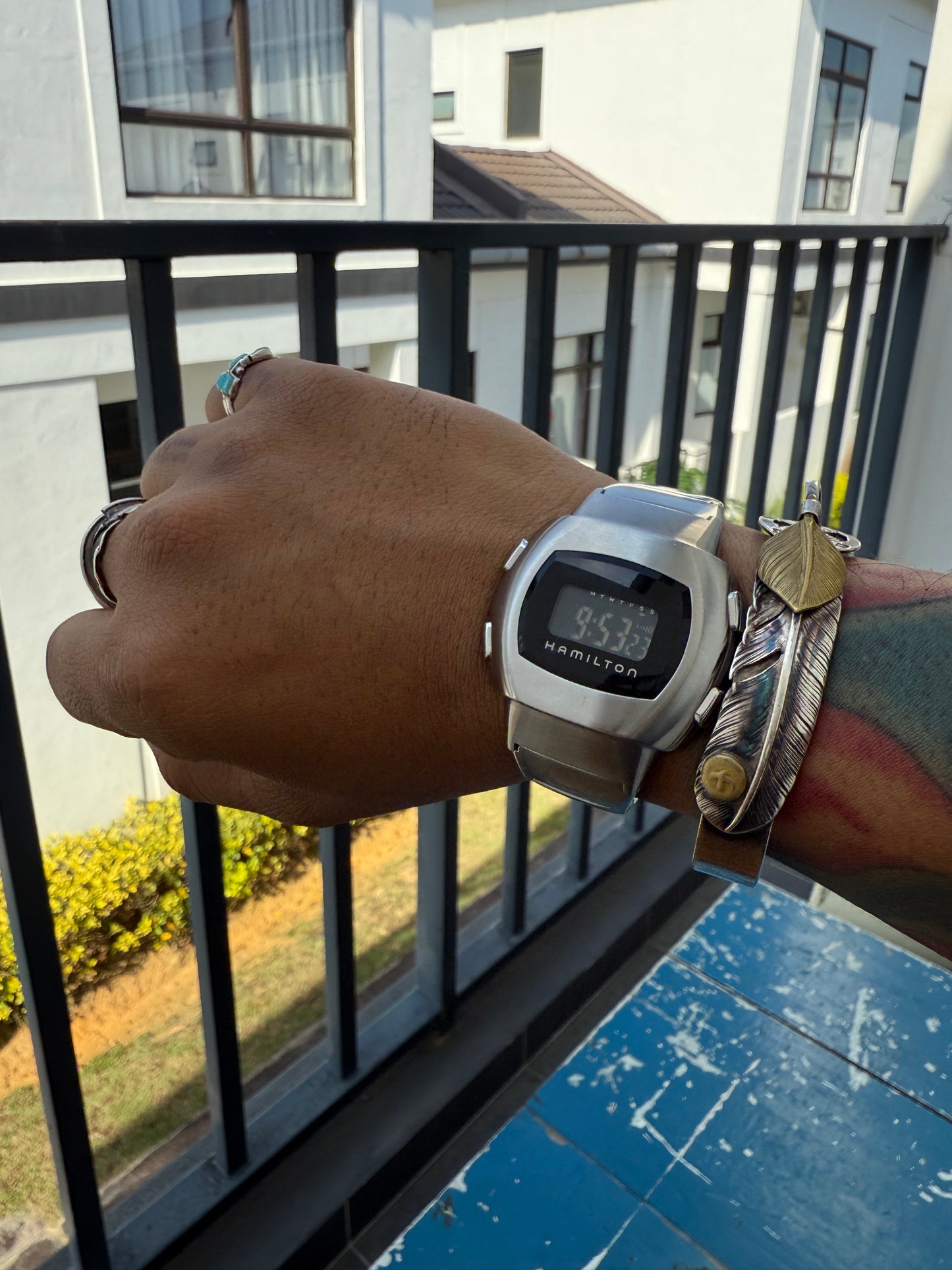 Hamilton Pulsar Men in Black II Digital Watch – Limited Edition Stainless Steel (2002 Movie Release)