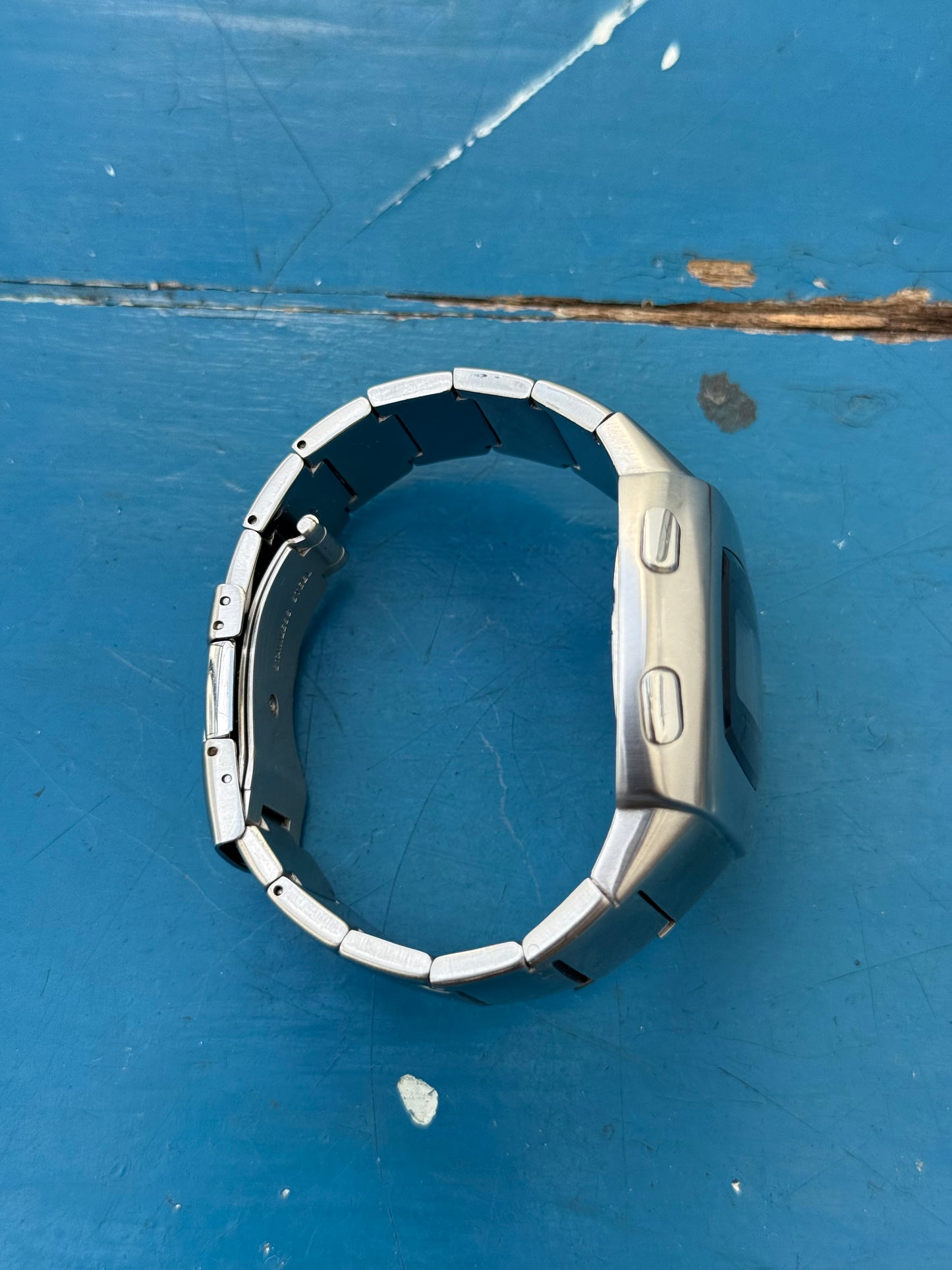 Hamilton Pulsar Men in Black II Digital Watch – Limited Edition Stainless Steel (2002 Movie Release)