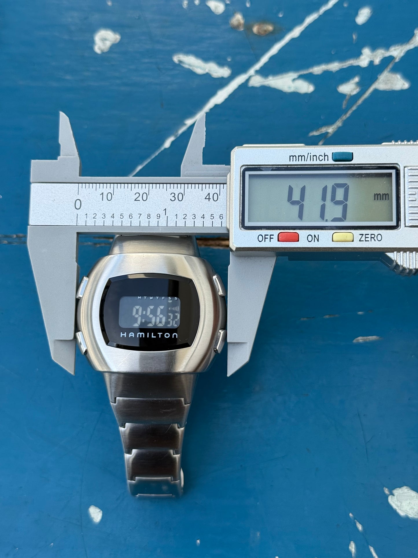 Hamilton Pulsar Men in Black II Digital Watch – Limited Edition Stainless Steel (2002 Movie Release)
