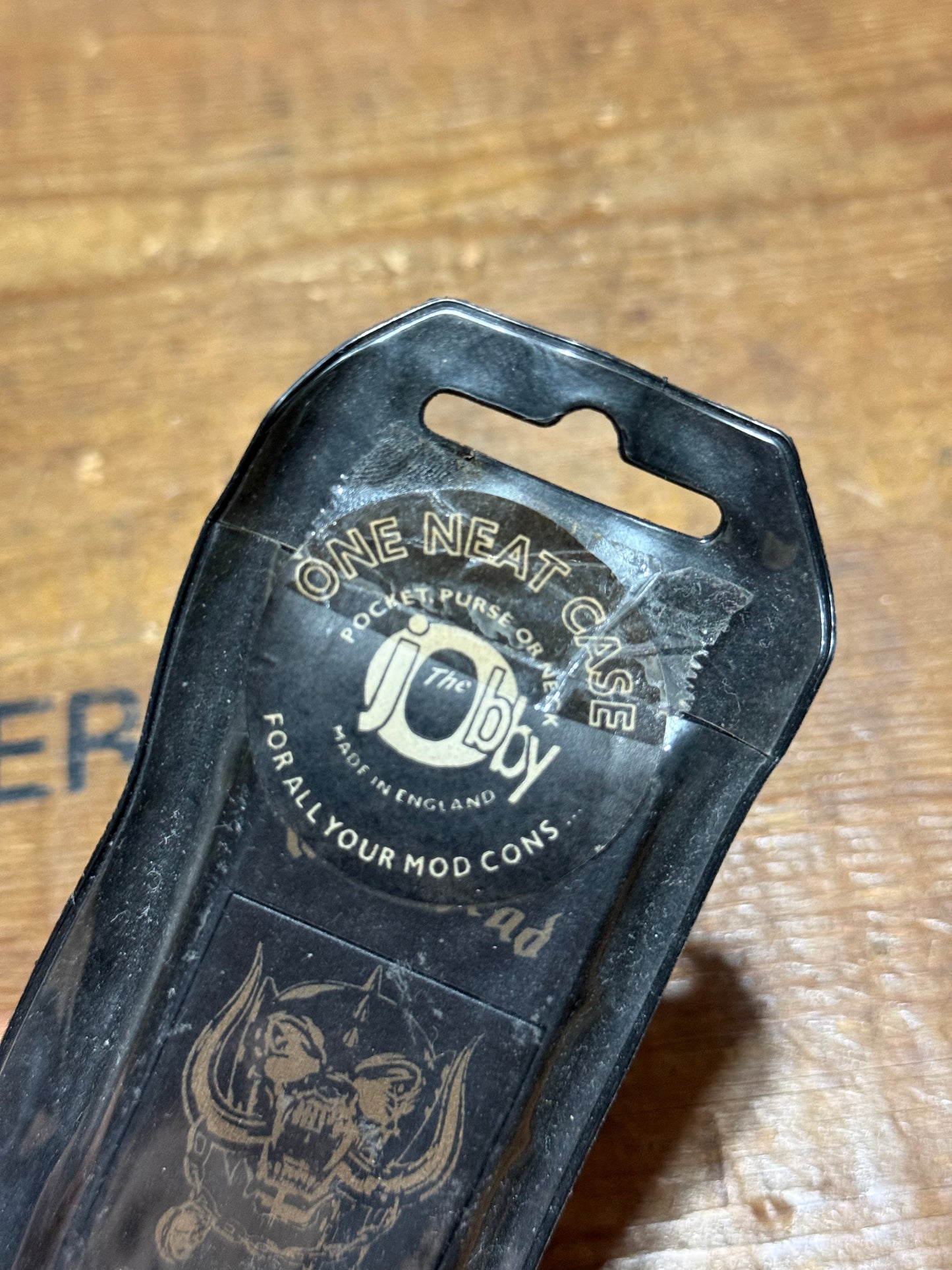 Vintage 1994 Motorhead Pocket Case The Jobby Razamataz Made in England