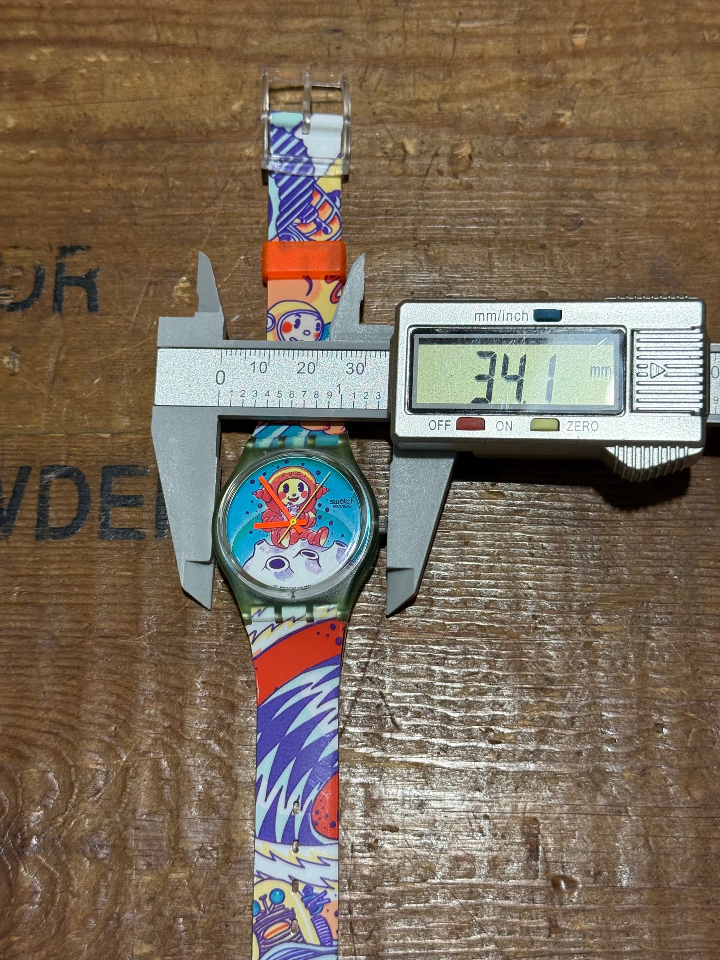 Vintage 90s Swatch Junk Not Working For Parts