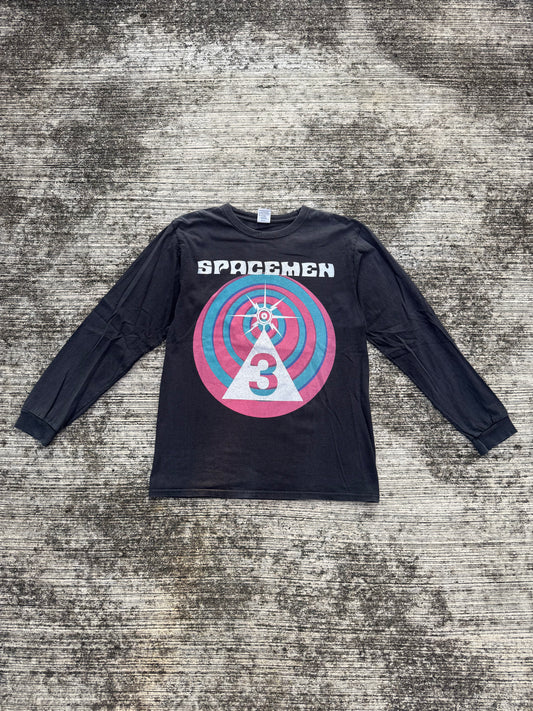Vintage Spacemen 3 Longsleeve Band T-Shirt – Psychedelic Indie Rock Shoegaze
