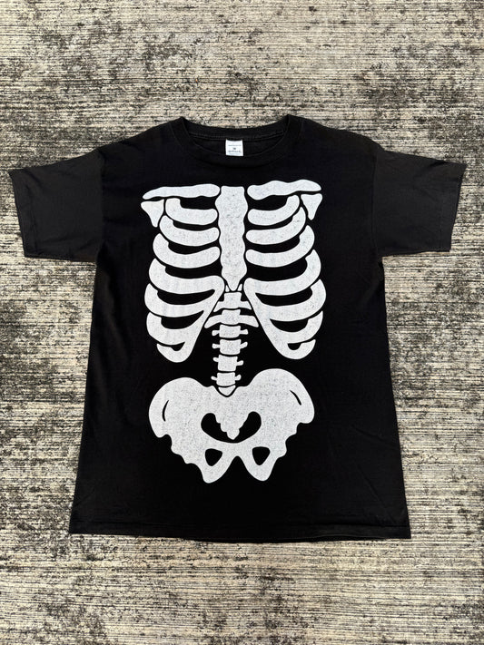Vintage Hallmark Skeleton Bones Graphic T-Shirt