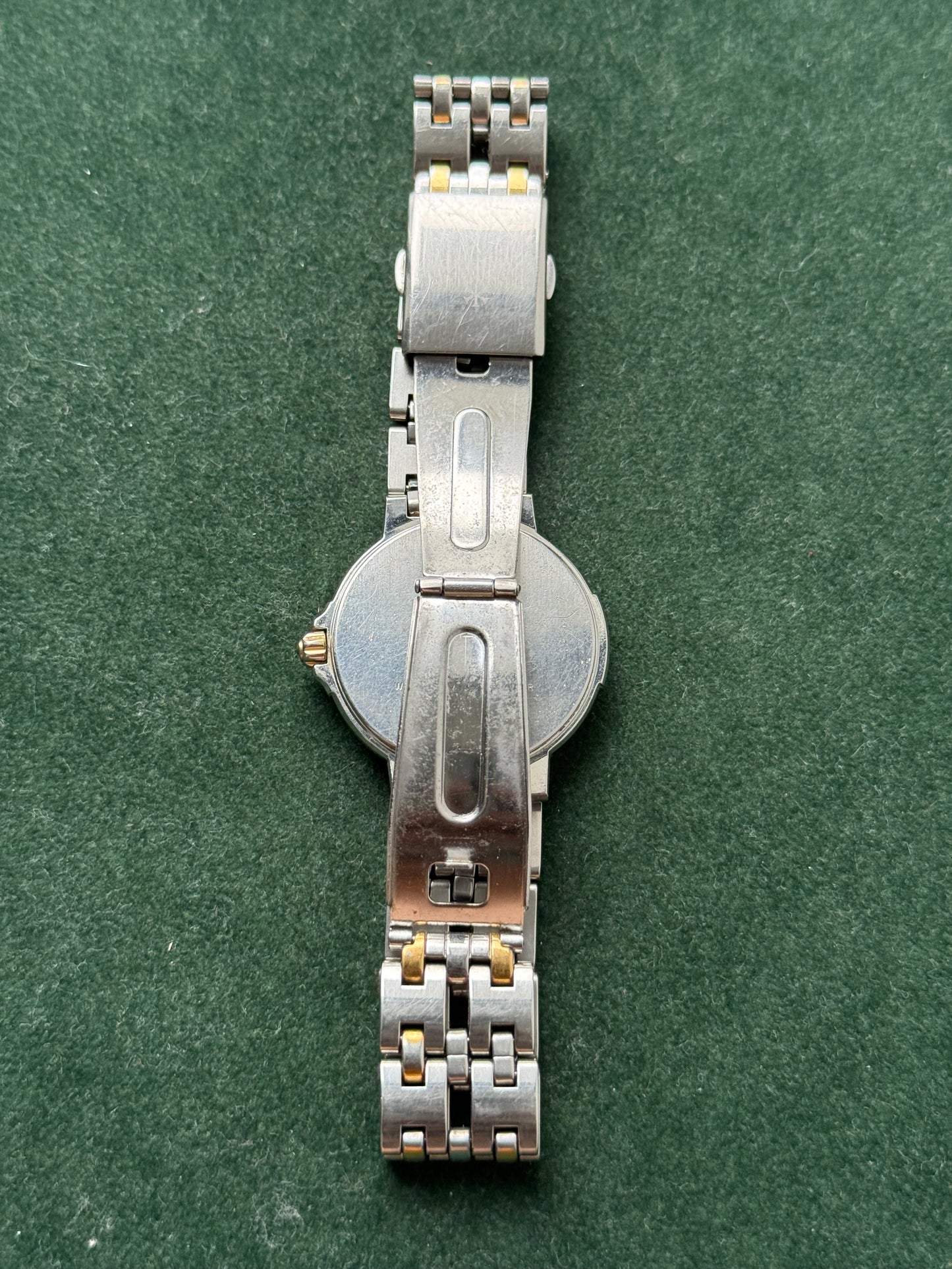 Vintage Seiko Asterisk 5E32-6A50 Two-Tone Quartz Watch