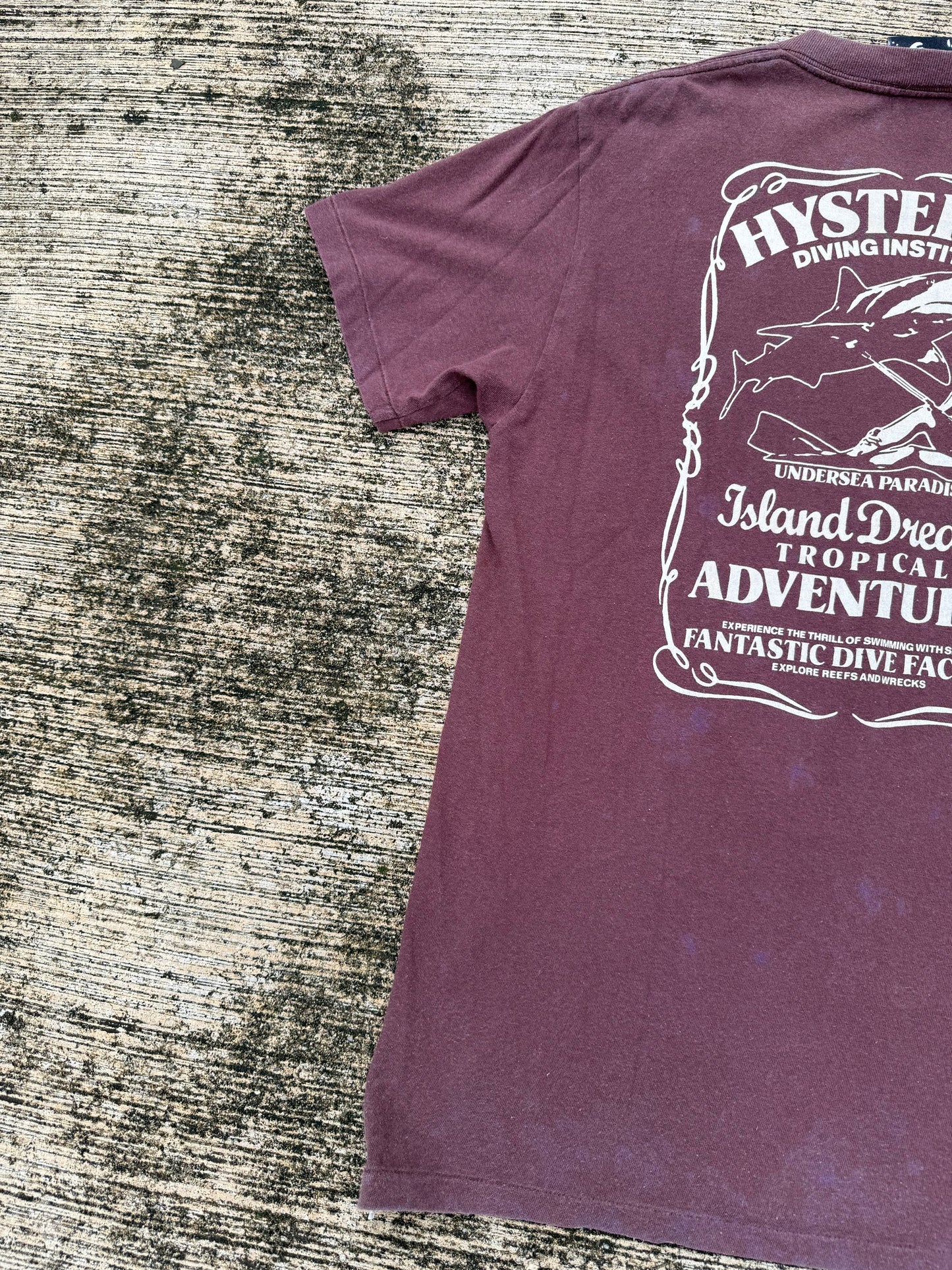 Vintage Hysteric’s Diving Institute Graphic T-Shirt – Hysteric Glamour